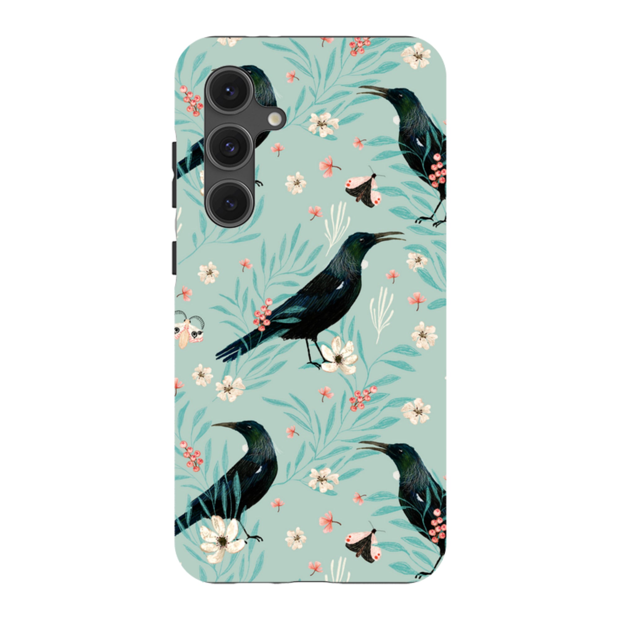 Samsung Tough Case - Tui Light Blue By Katherine Quinn