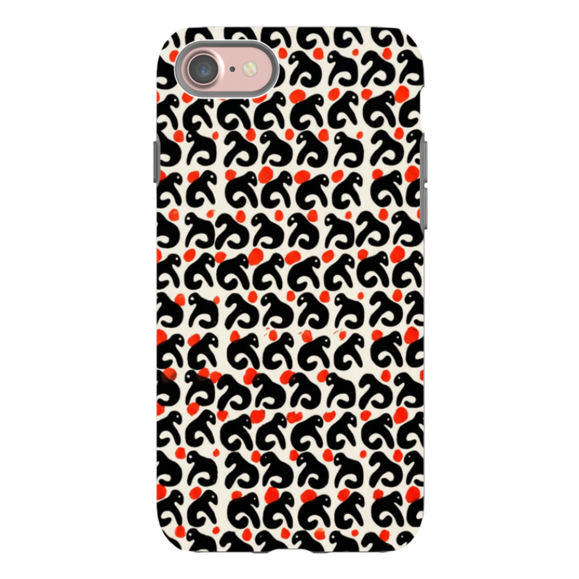 iPhone Tough Case - Abstract Cutouts