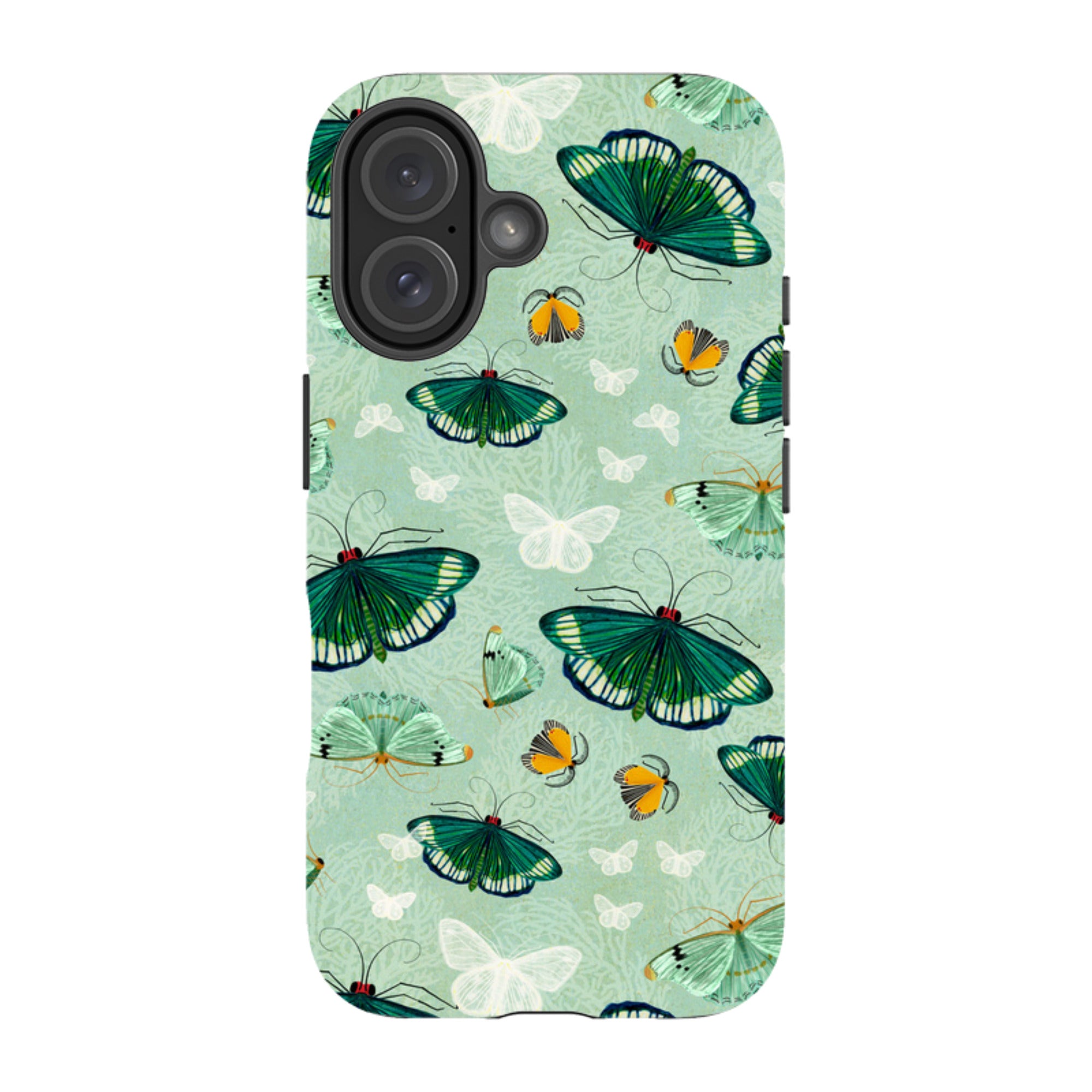 iPhone MagSafe Tough Case - Night Flutter By Katherine Quinn
