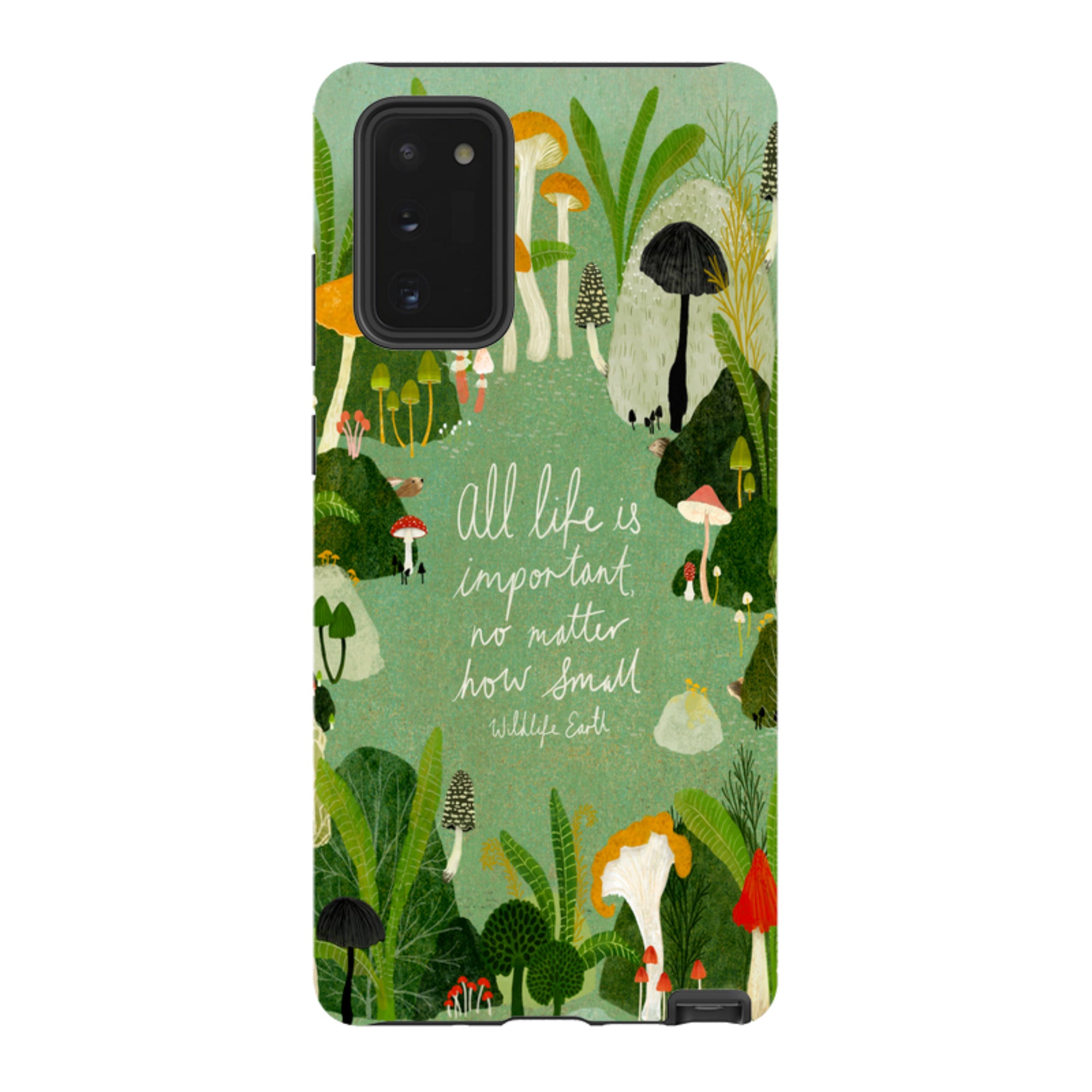 Samsung Tough Case - Wildlife Text By Katherine Quinn
