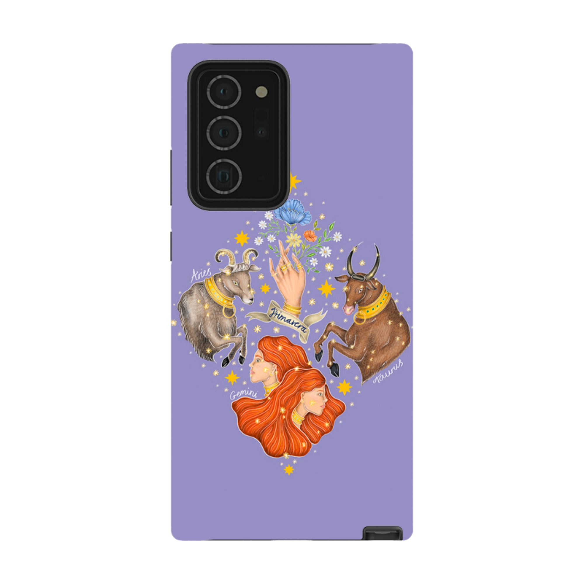 Samsung Tough Case - Spring Zodiac By Catherine Rowe