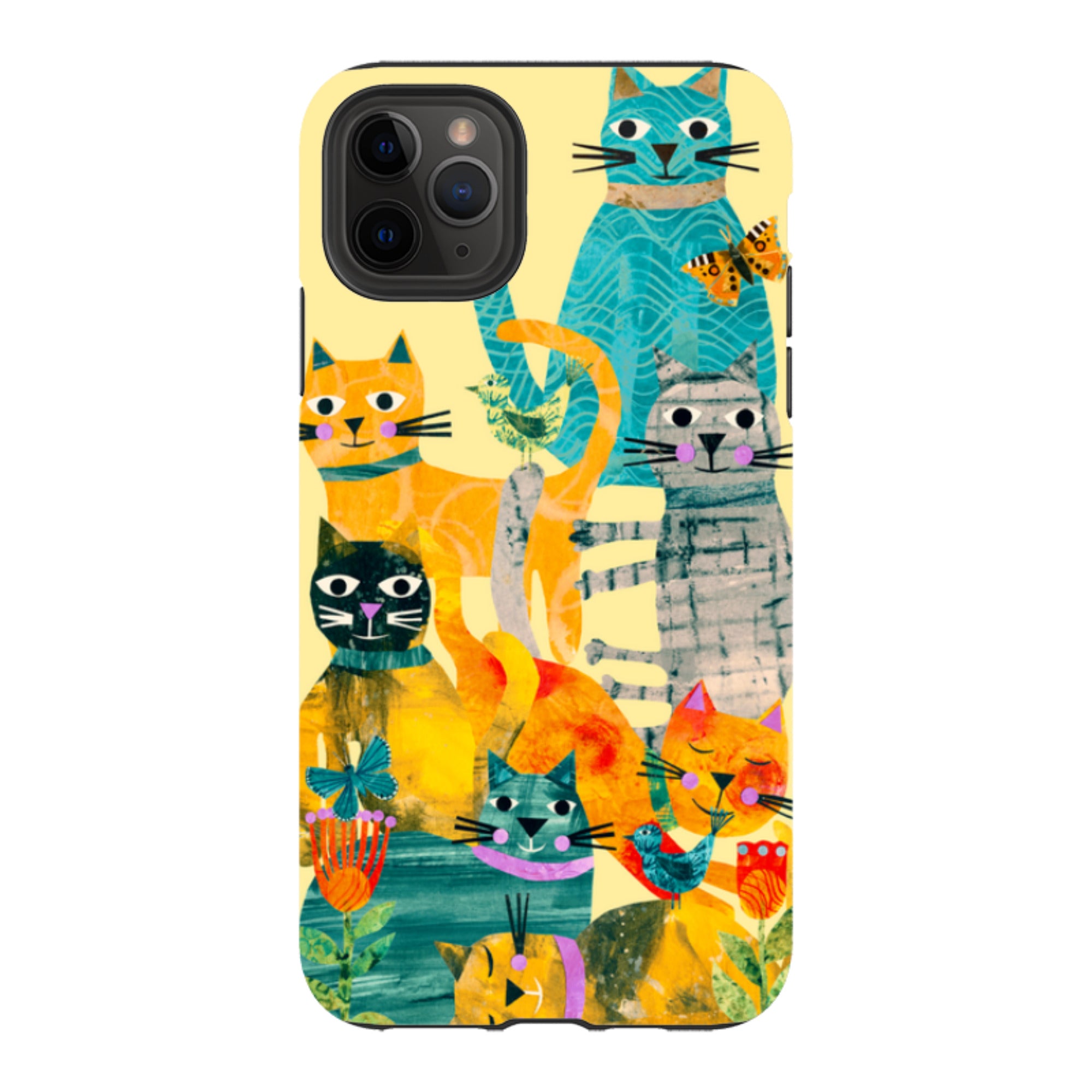 iPhone Case - Cat Party III By Tracey English