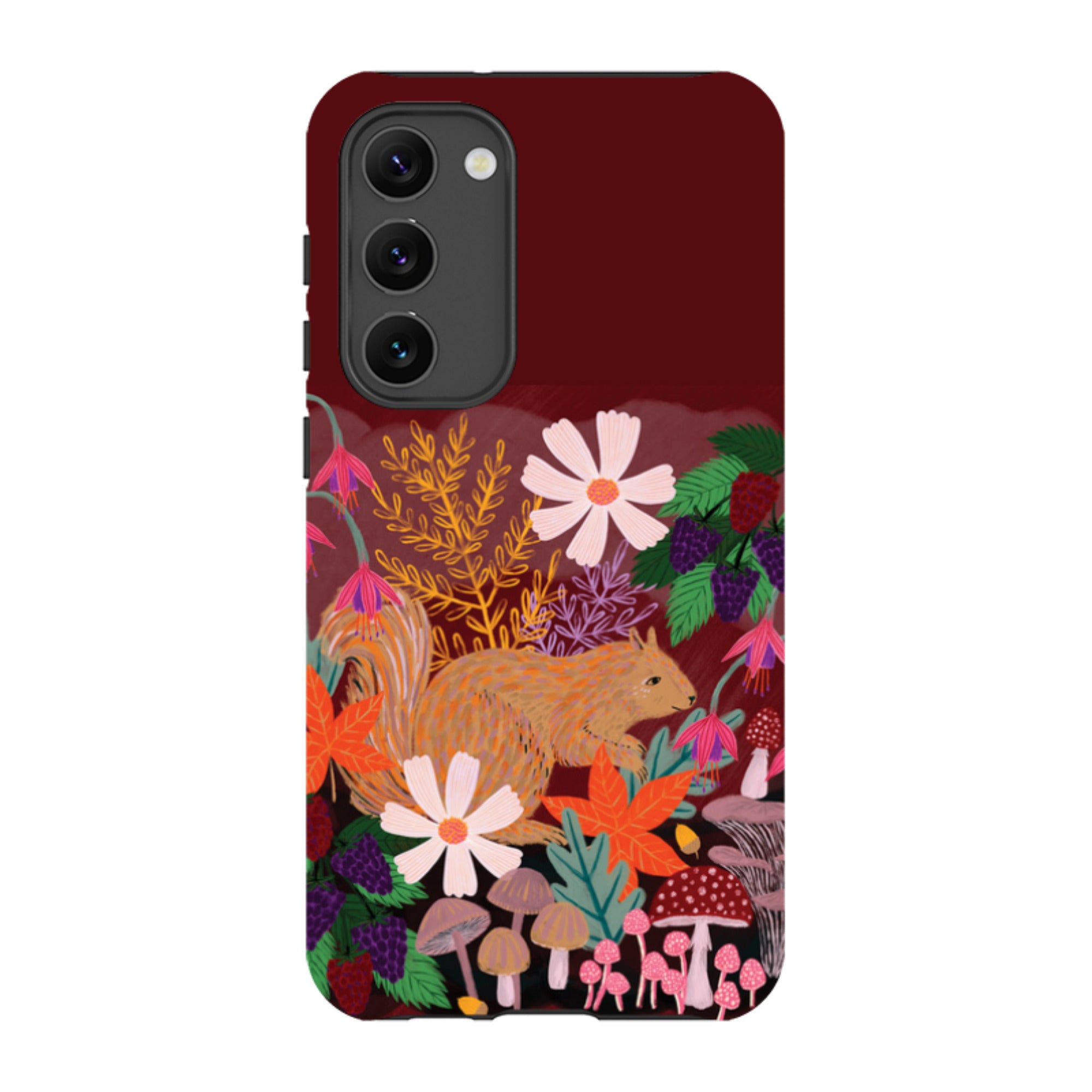 Samsung Tough Case - Autumn Squirrel By Lee Foster Wilson