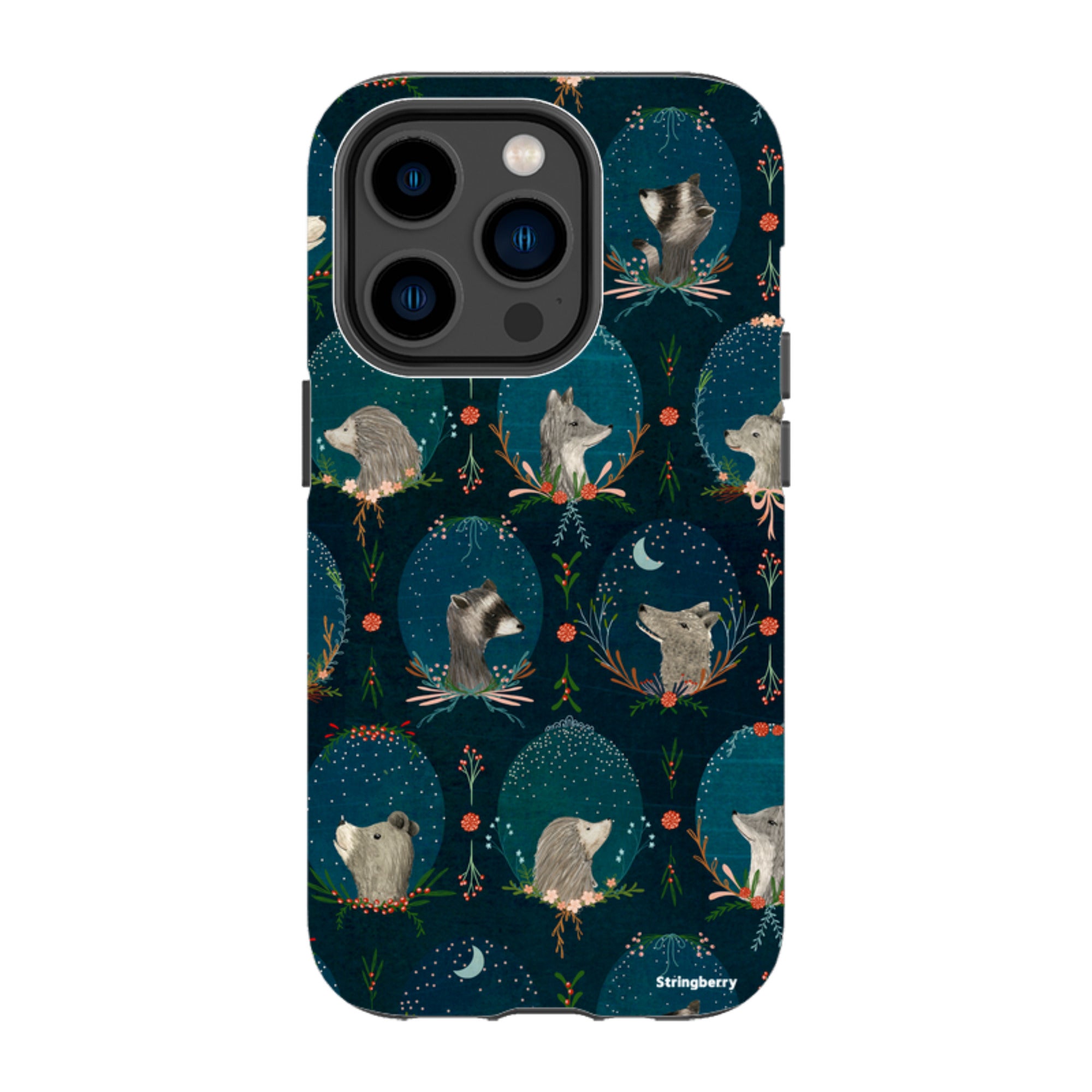 iPhone MagSafe Tough Case - Winter Collage By Katherine Quinn