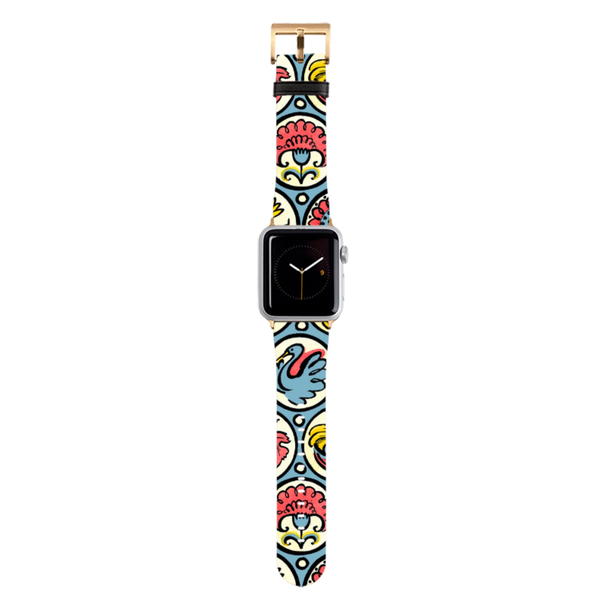 Birds, Fish & Fruit Apple Watch Strap By Cressida Bell