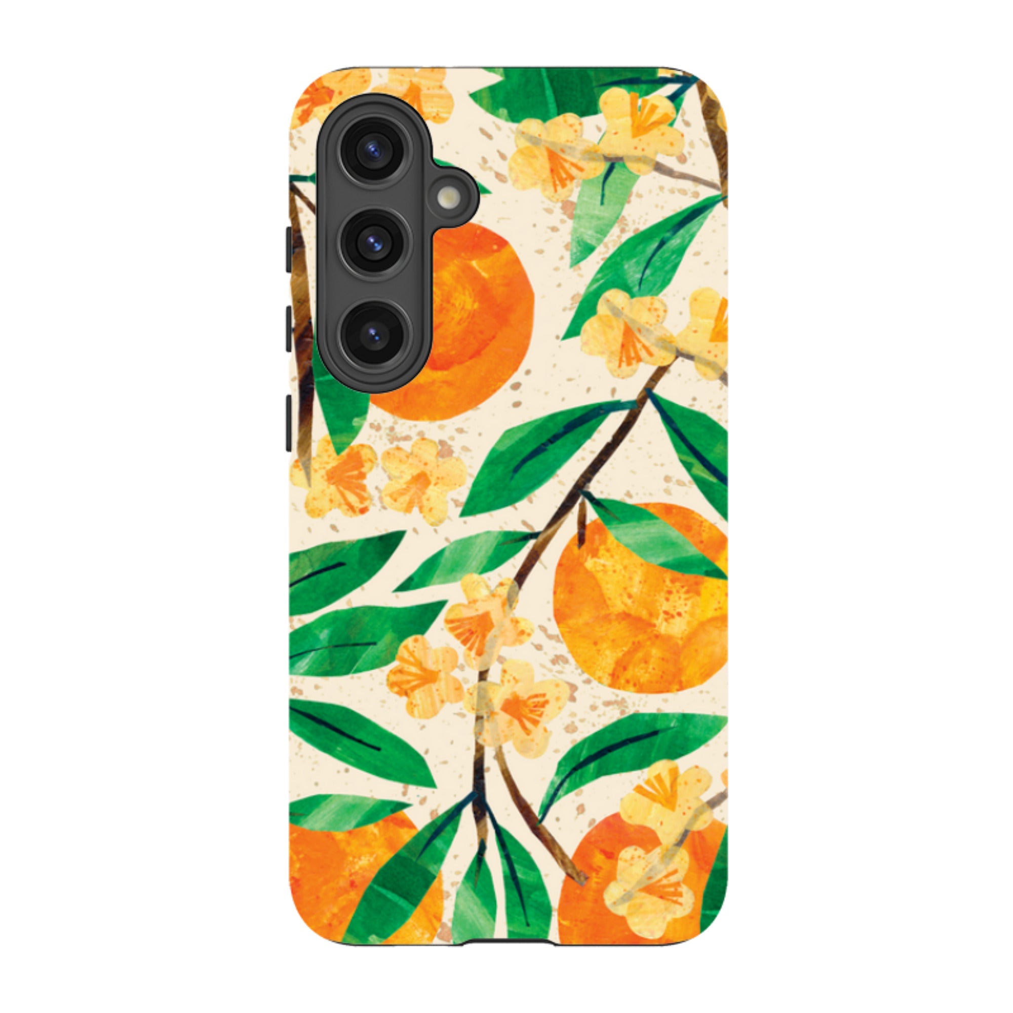 Samsung Tough  Case - Orange Blossom By Tracey English