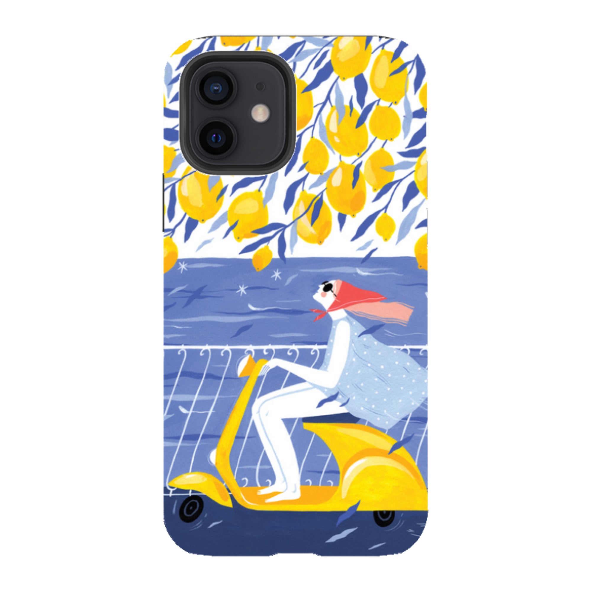 iPhone Tough Case - Amalfi Ride By Madalina Andronic