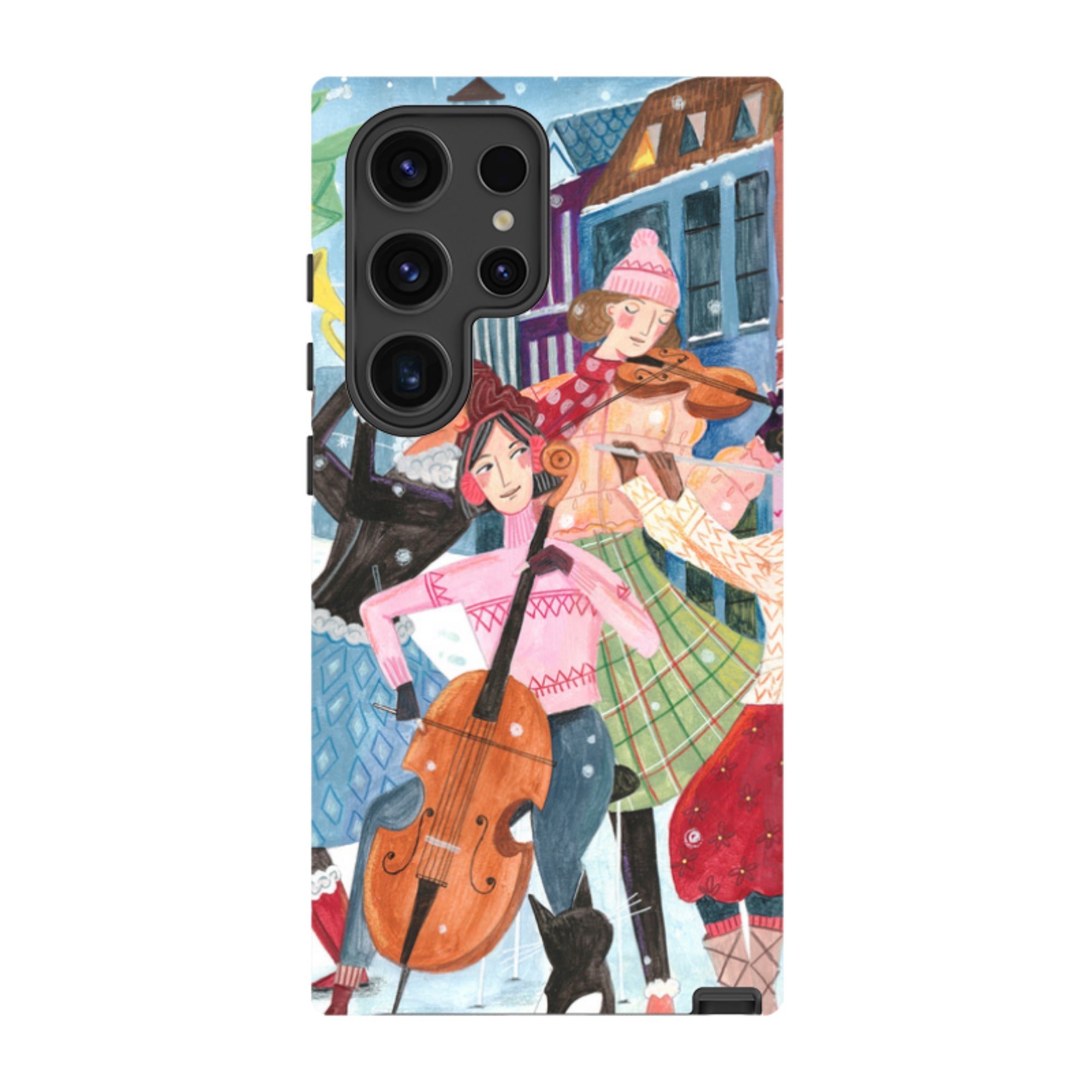 Samsung Tough Case - Musical Winter By Caroline Bonne Muller