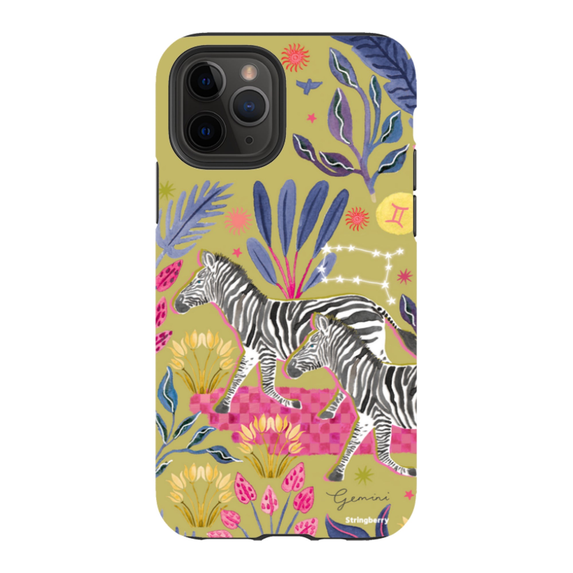 iPhone Tough Case - Gemini By Emma Frances Grant