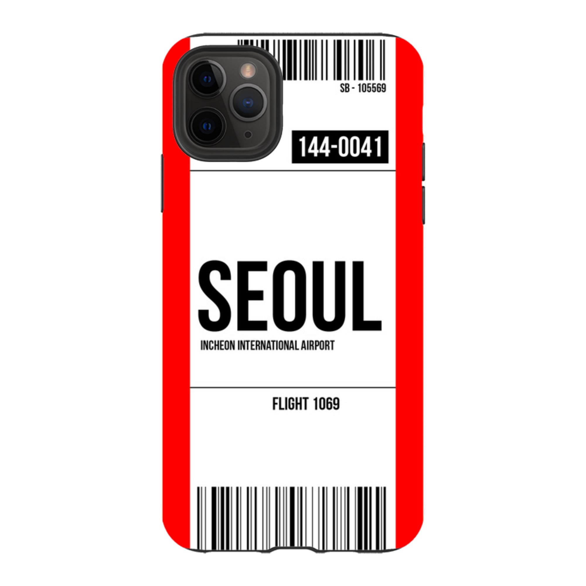 iPhone Tough Case - Seoul Red