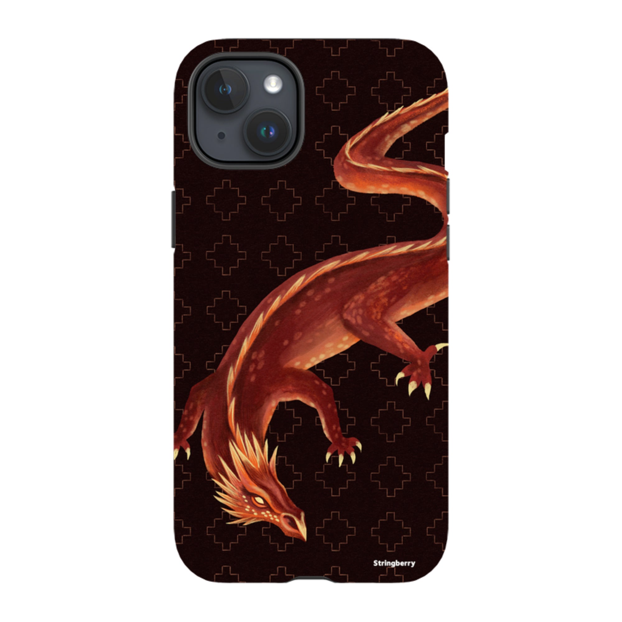 iPhone MagSafe Tough Case - Beowulf Dragon By Anna Stead