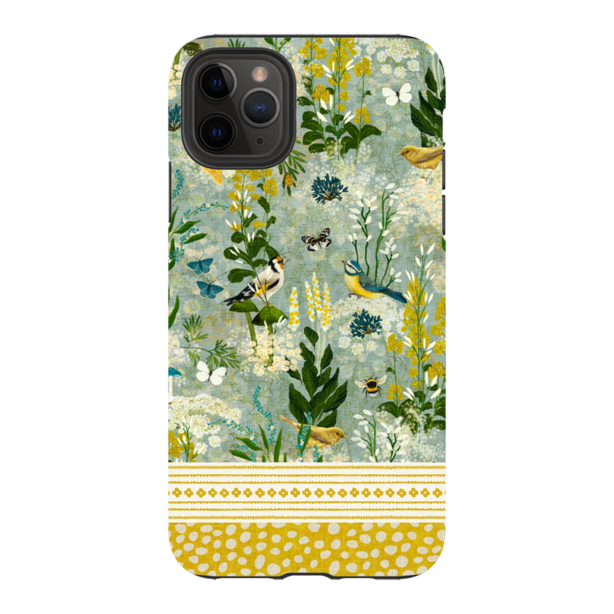 iPhone Tough Case - Song Bird Garden 2 By Katherine Quinn
