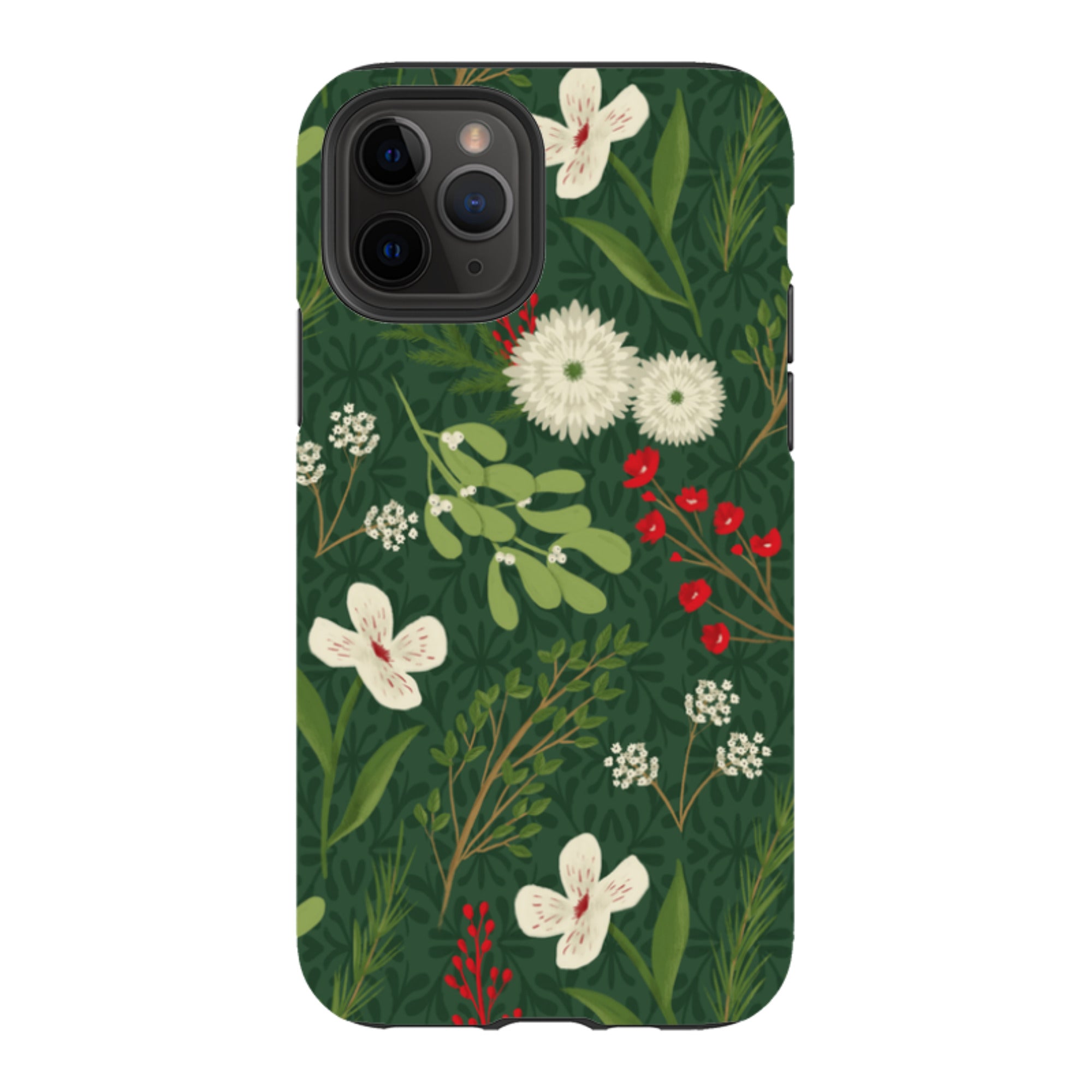 iPhone Tough Case - Holiday Foliage By Abby Jacobs