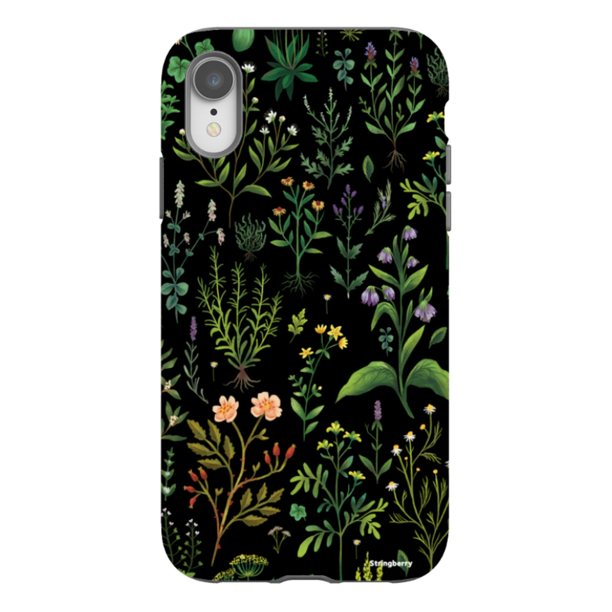 iPhone Tough Case - Medieval Herbal By Anna Stead