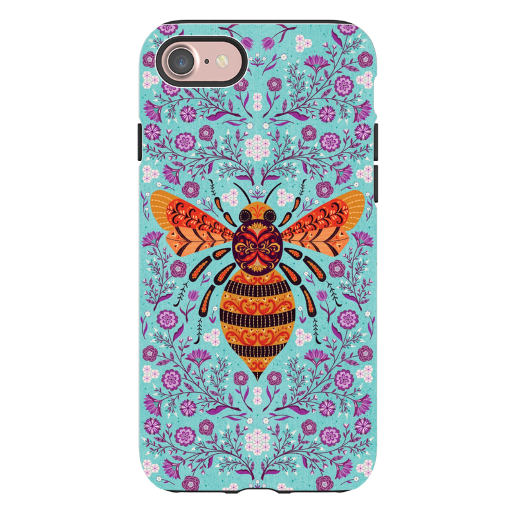 iPhone Tough Case - Bee By Jenny Zemanek