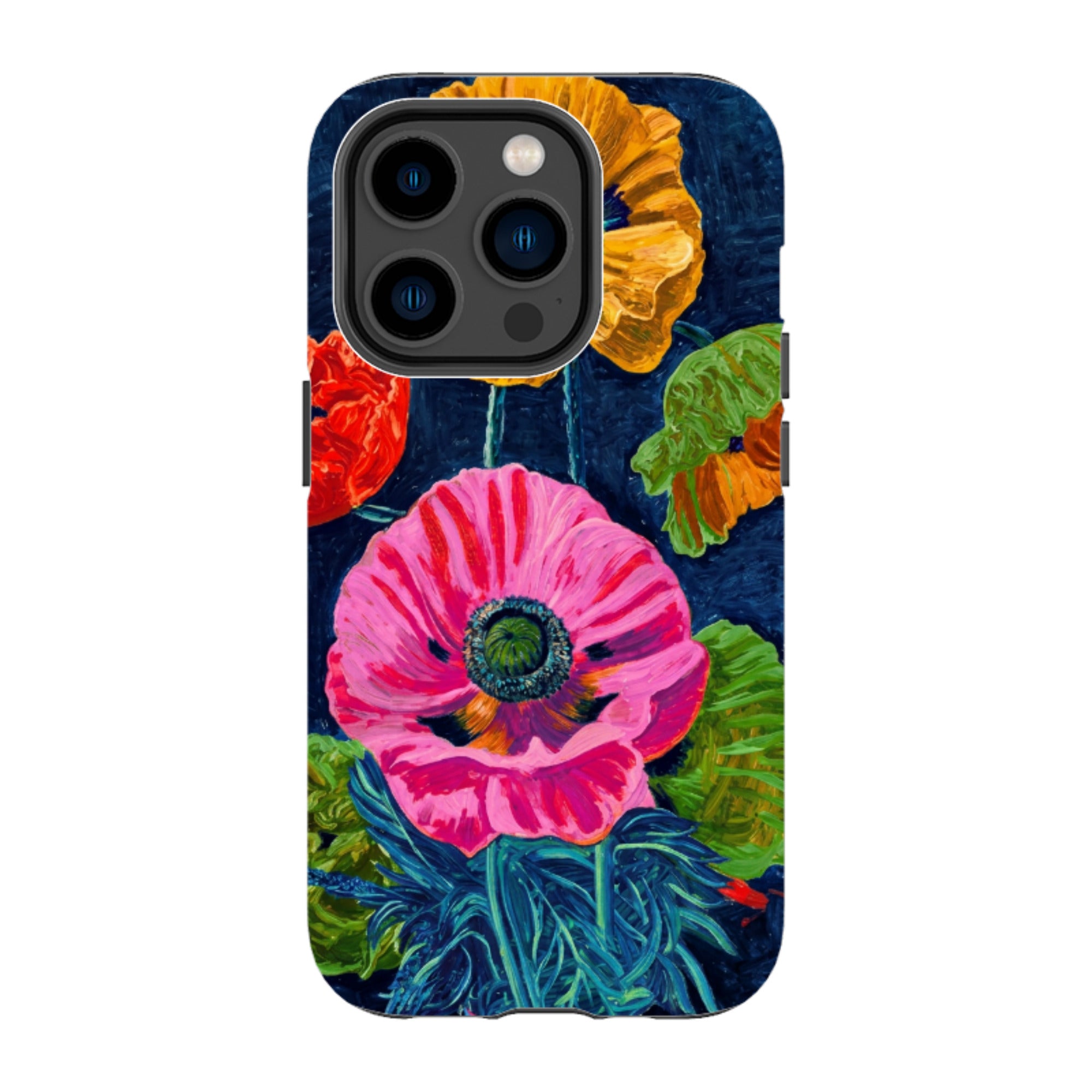 iPhone Tough Case - Kisling Poppy Blue