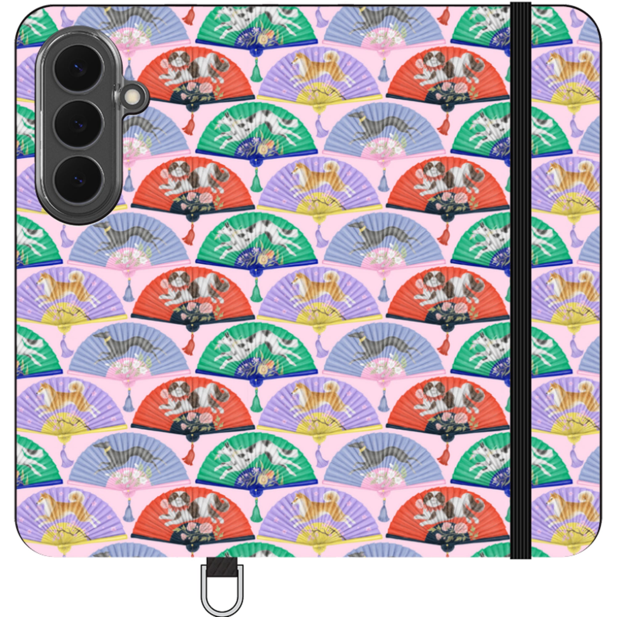 Dog Fan Wallet Case By Catherine Rowe