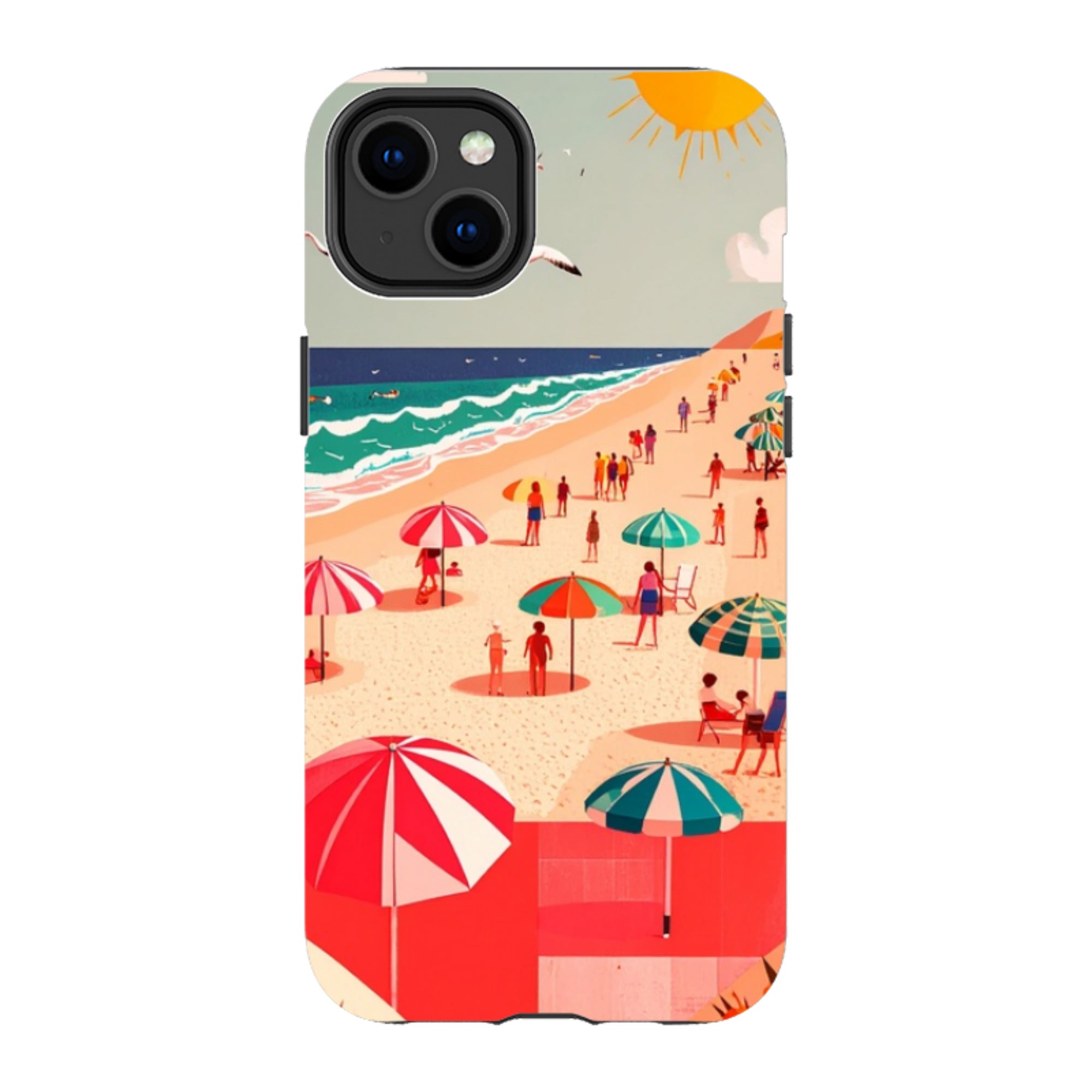 iPhone Tough Case - Mediterranean Beach