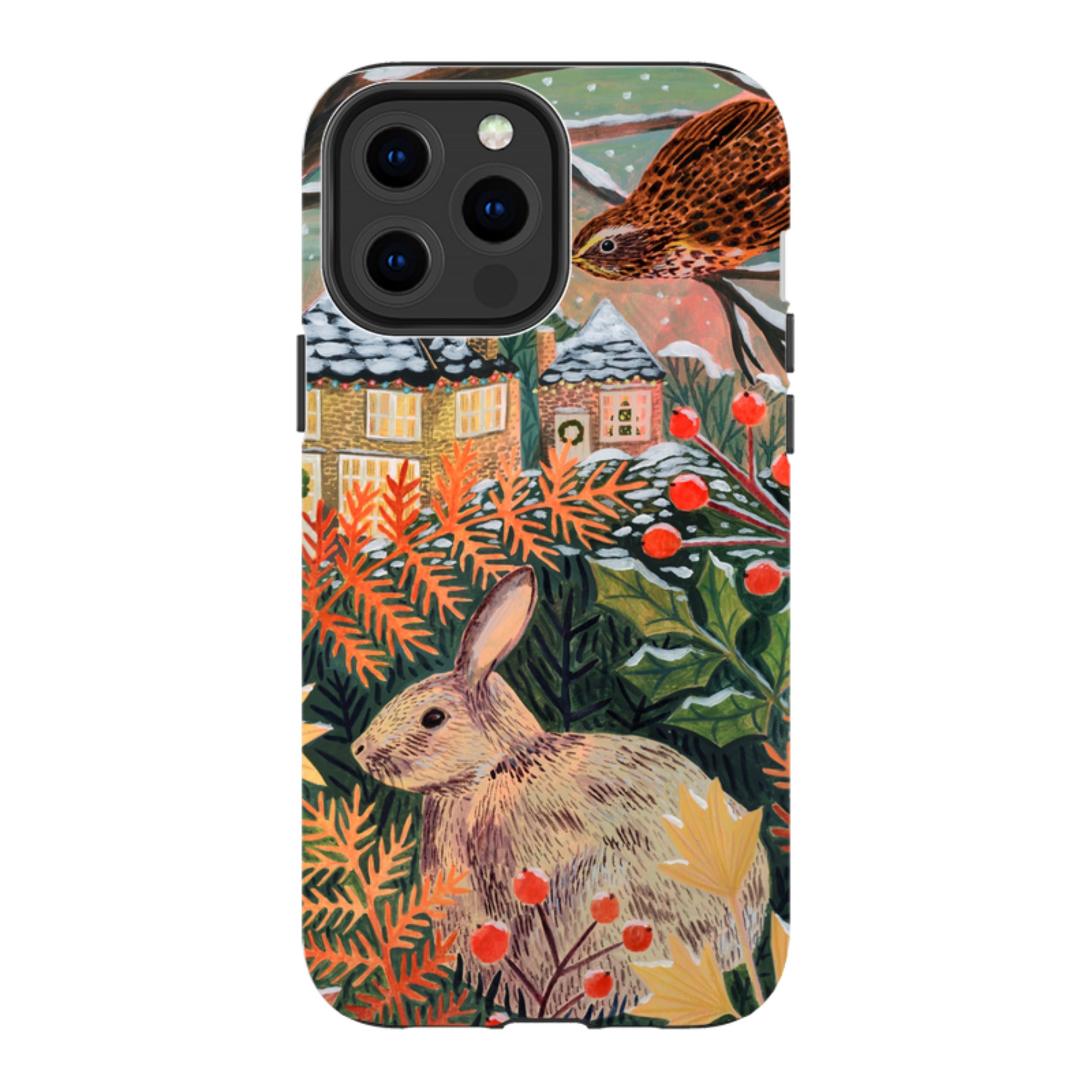iPhone Tough Case - Rabbit By Lee Foster Wilson