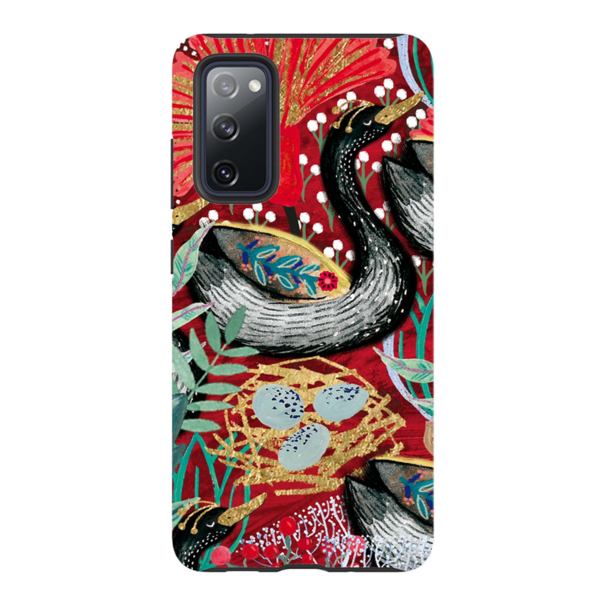 Samsung Tough Case - Eight Geese A Laying By Emma Frances Grant