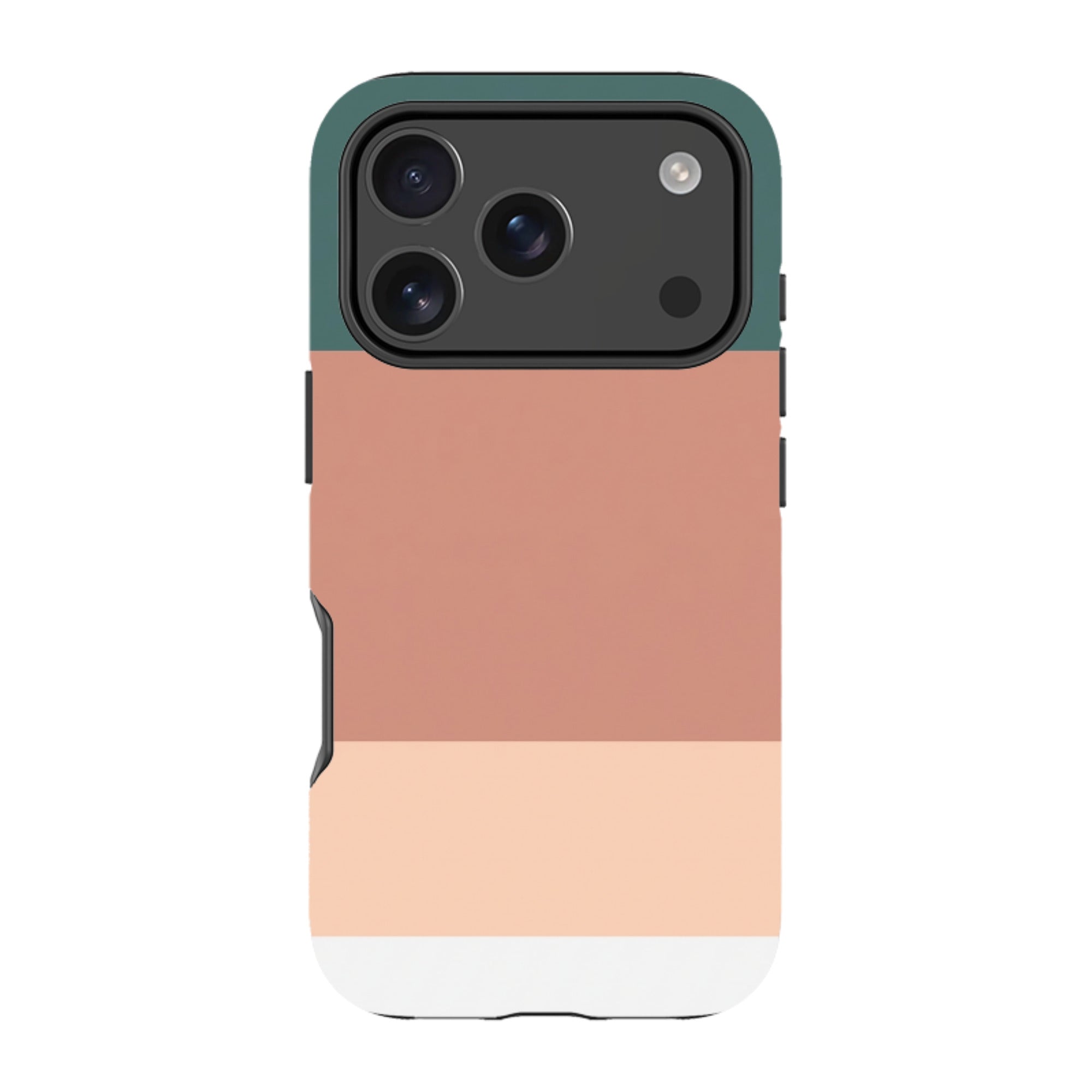 iPhone Tough Case - Muted Teal Gradient