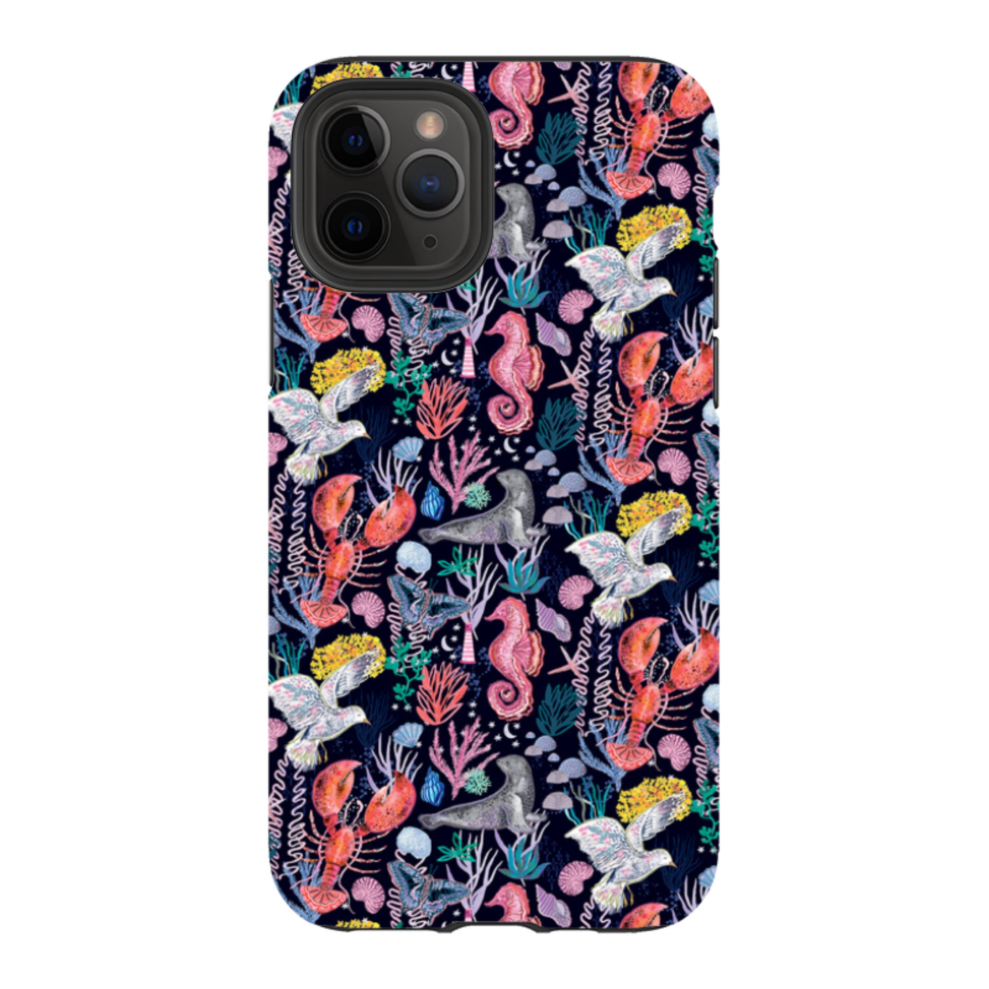 iPhone Case - Coastline Pattern-A By Emma Frances Grant
