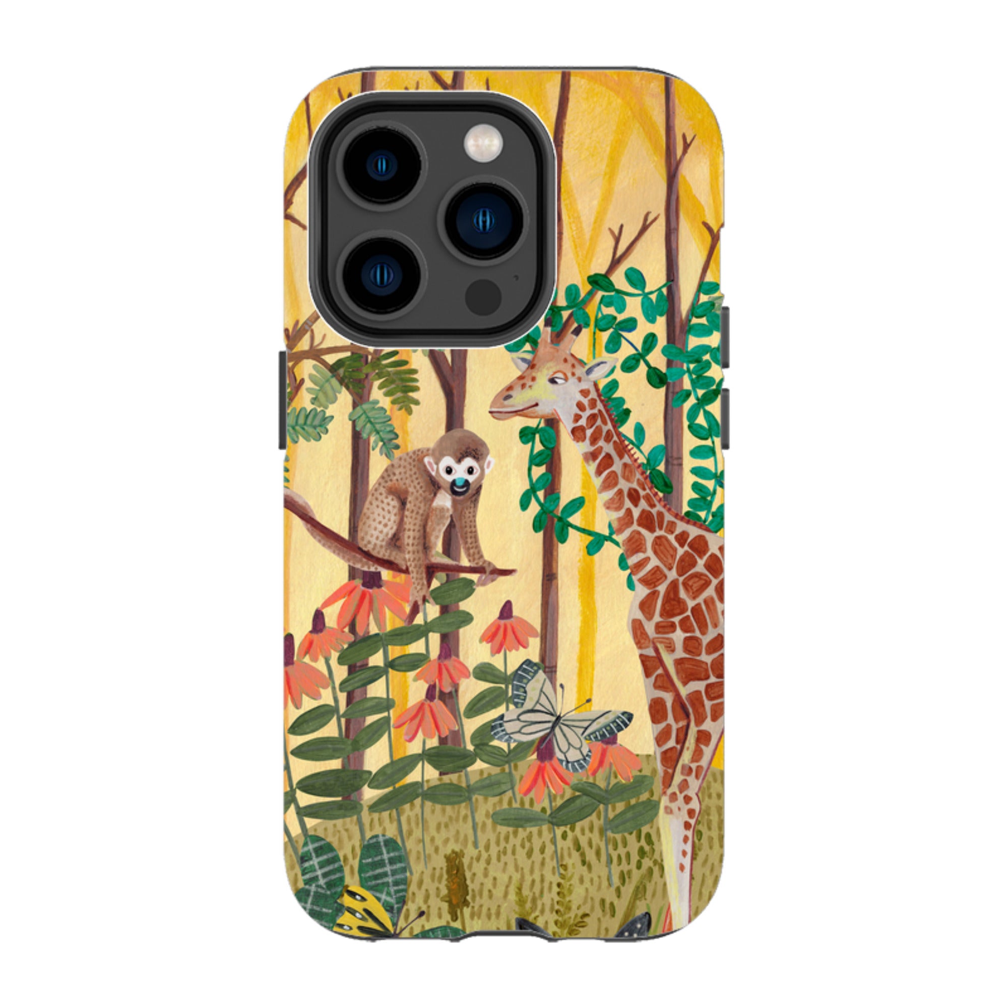 iPhone MagSafe Tough Case -  Giraffe By Caroline Bonne Muller