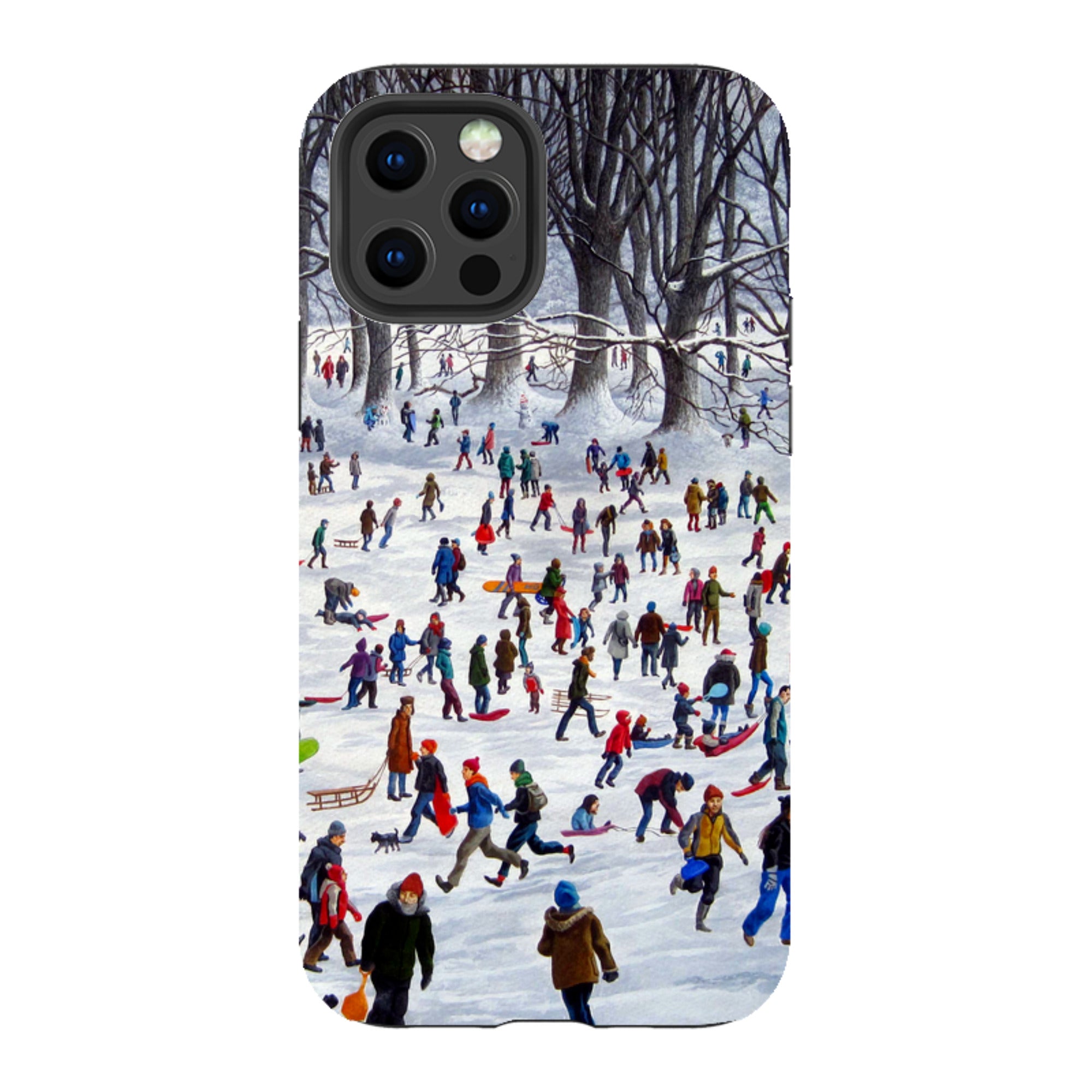 iPhone Tough Case - Snowtime By Philip Hood