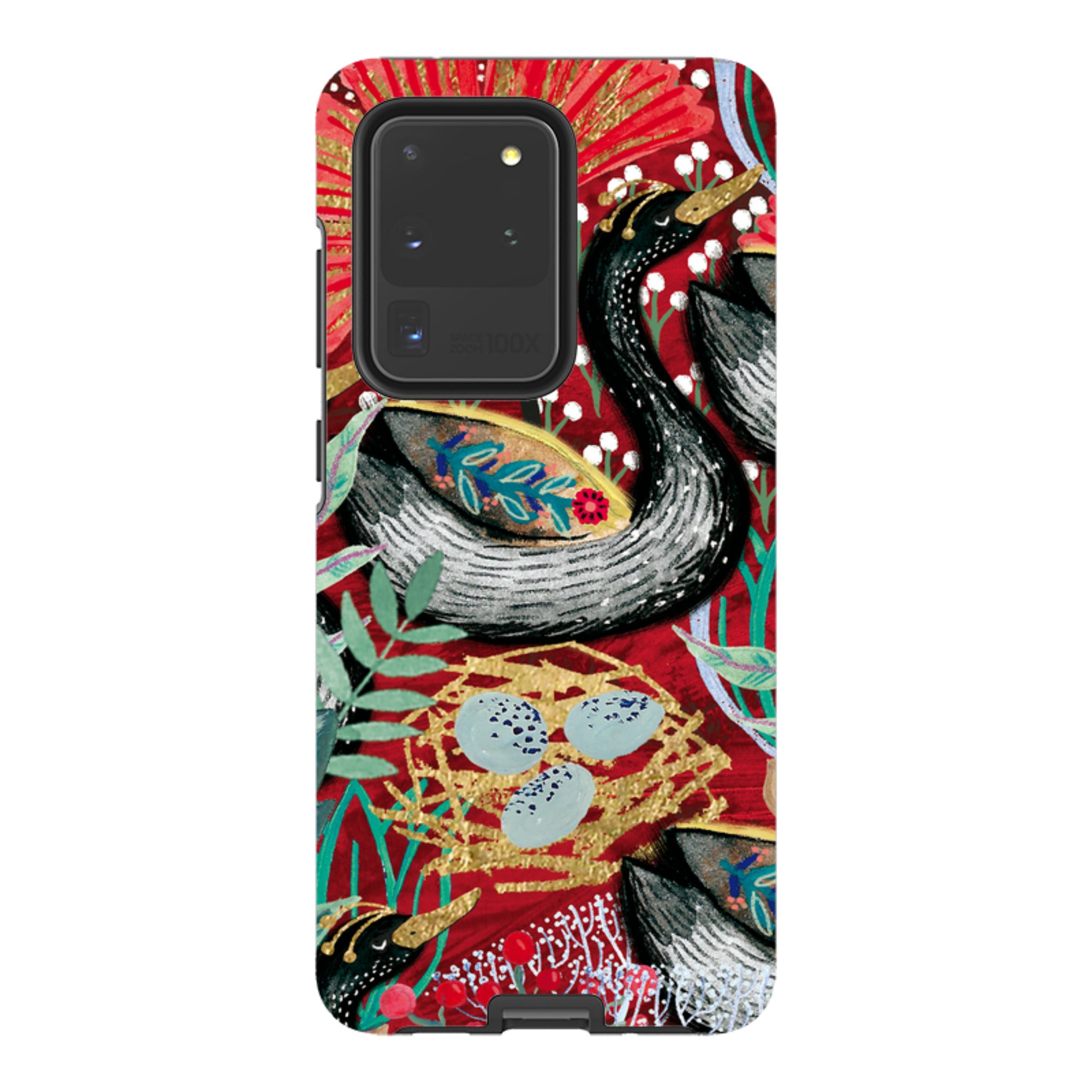 Samsung Tough Case - Eight Geese A Laying By Emma Frances Grant