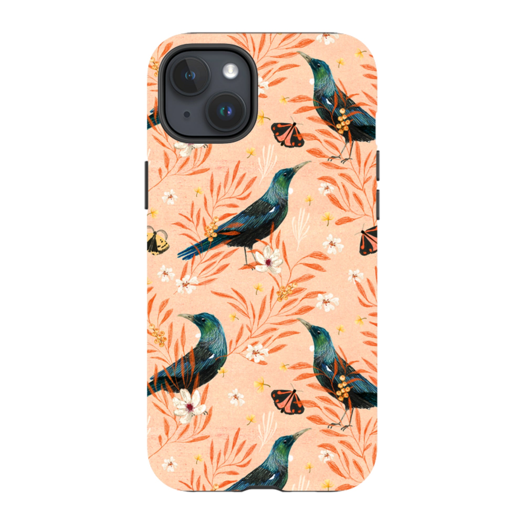 iPhone MagSafe Tough Case - Tui Pink By Katherine Quinn