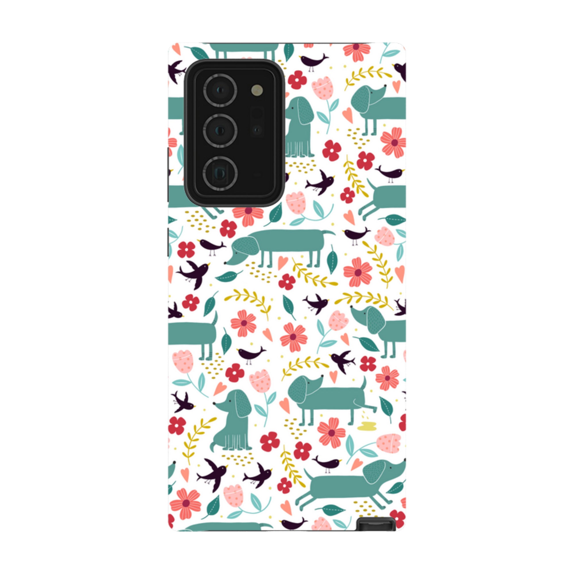 Samsung Tough Case - Cheek Dachshunds By Suzy Taylor