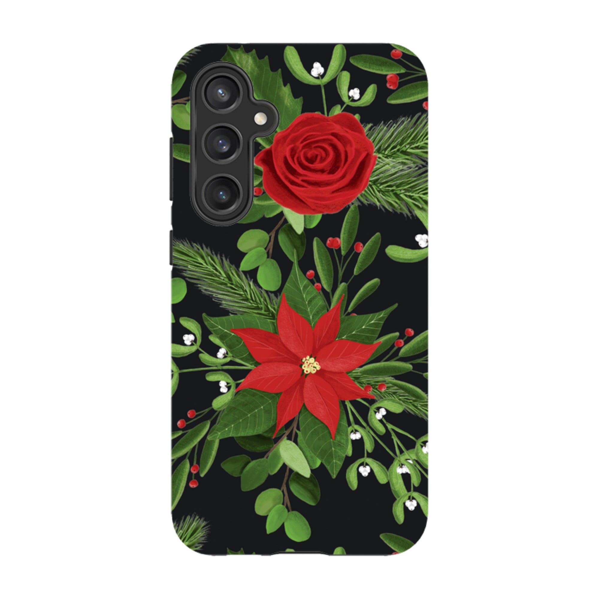 Samsung Tough Case - Black White Plaid By Abby Jacobs