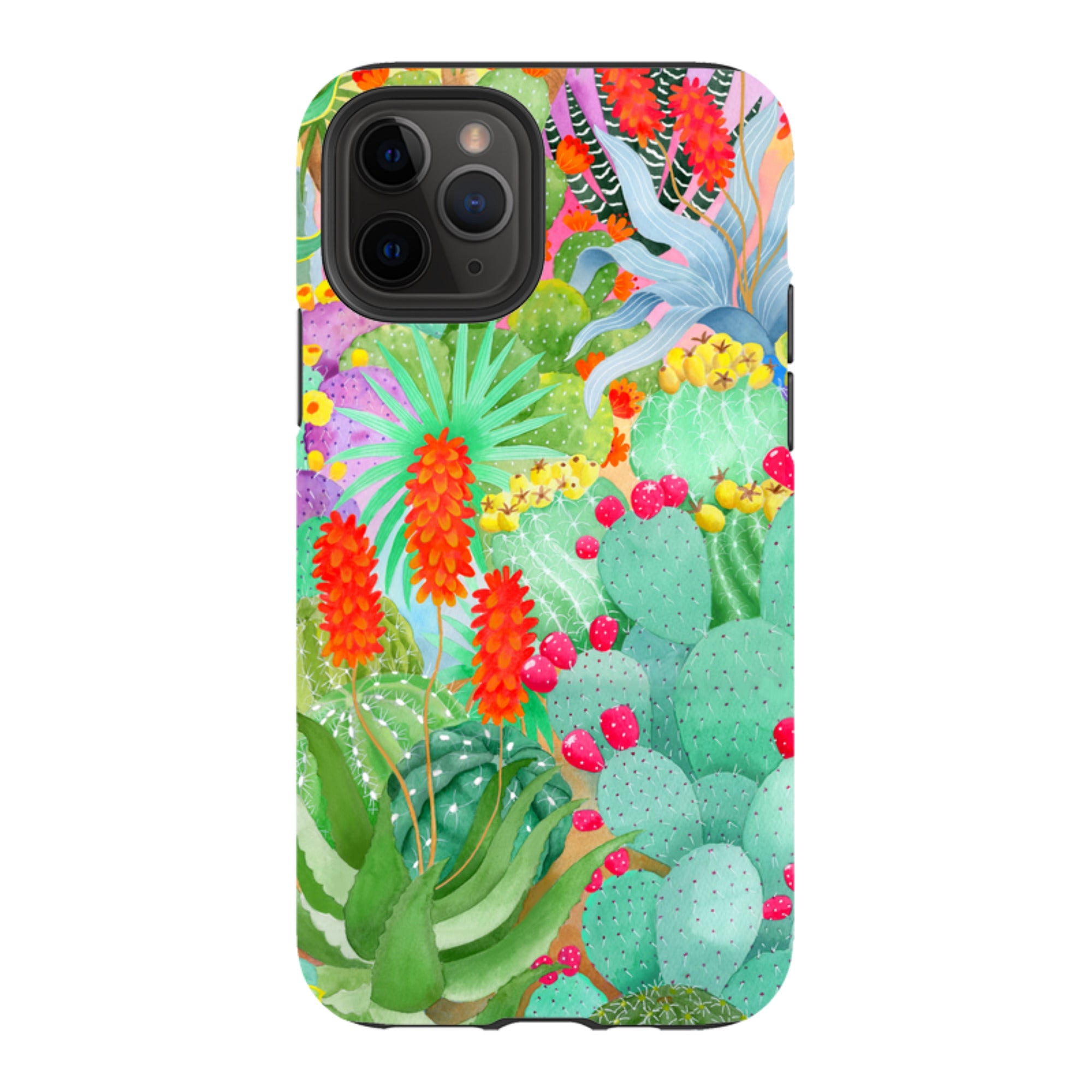 iPhone Tough Case - Cactus By Bex Parkin