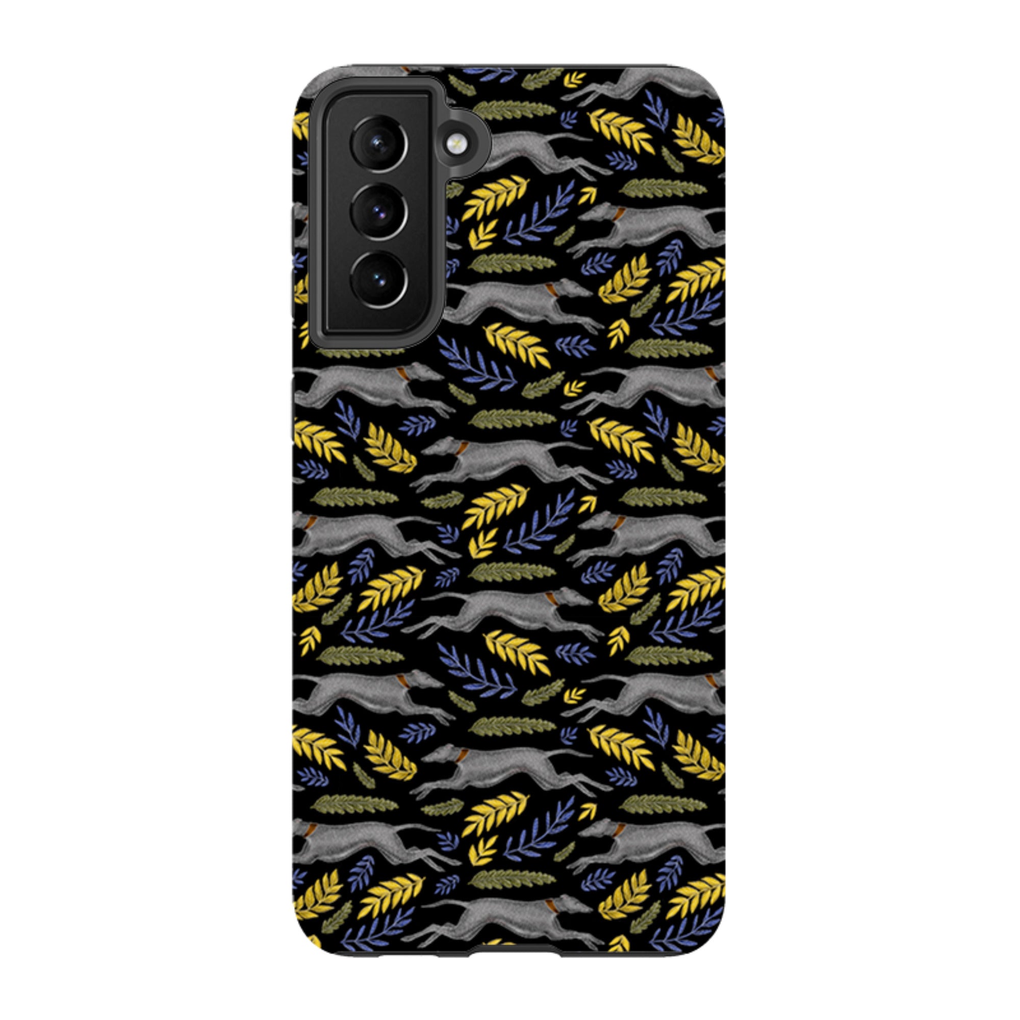 Samsung Tough Case - Greyhound Pattern By Catherine Rowe