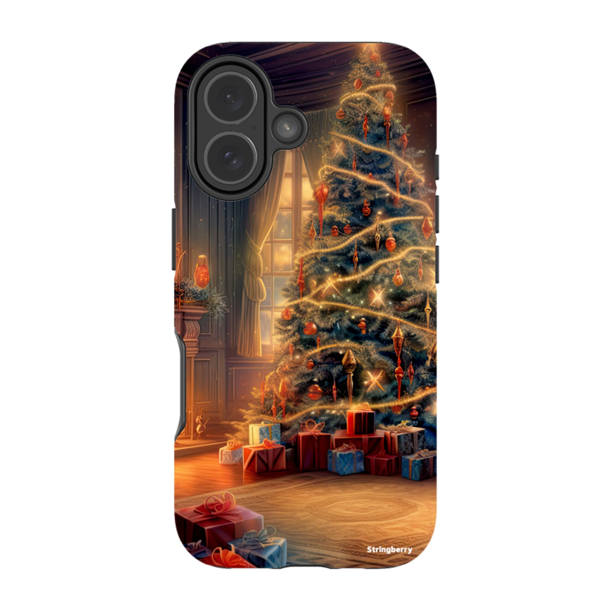 iPhone Tough Case - Holly Jolly Christmas