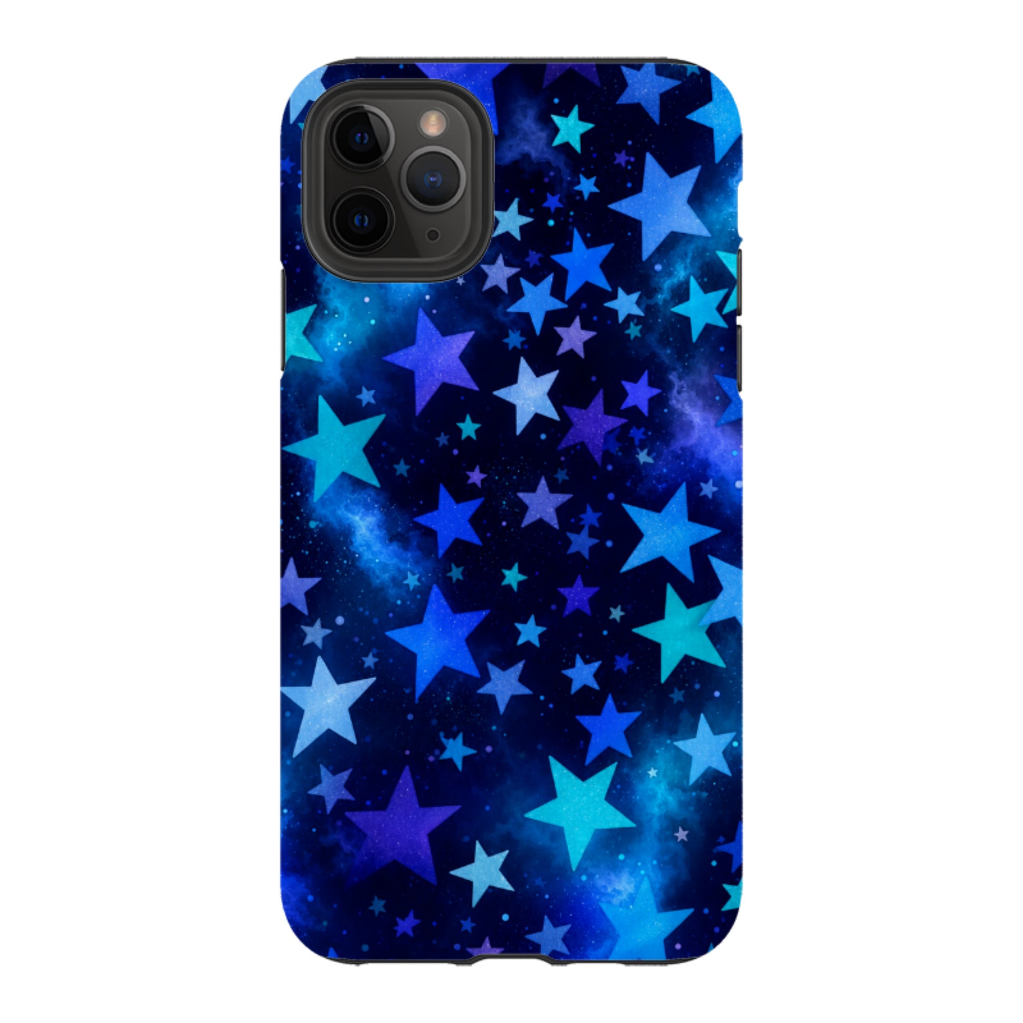 iPhone Tough Case - Blue Galaxy Star