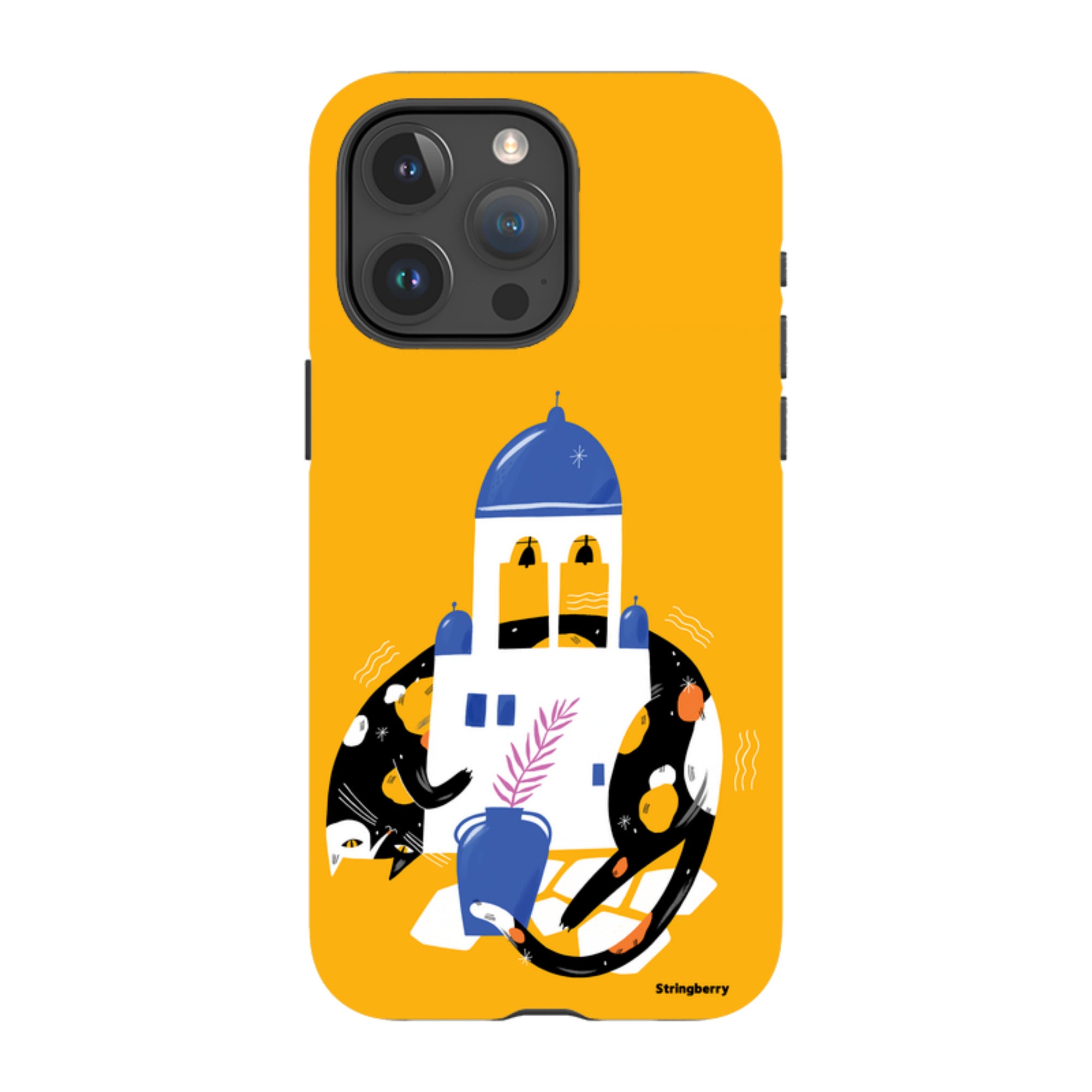 iPhone Tough Case - Calico By Madalina Andronic