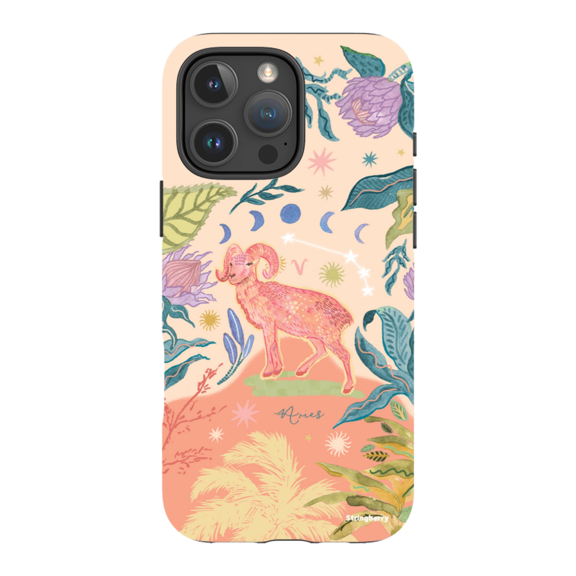 iPhone Tough Case - Aries By Emma Frances Grant