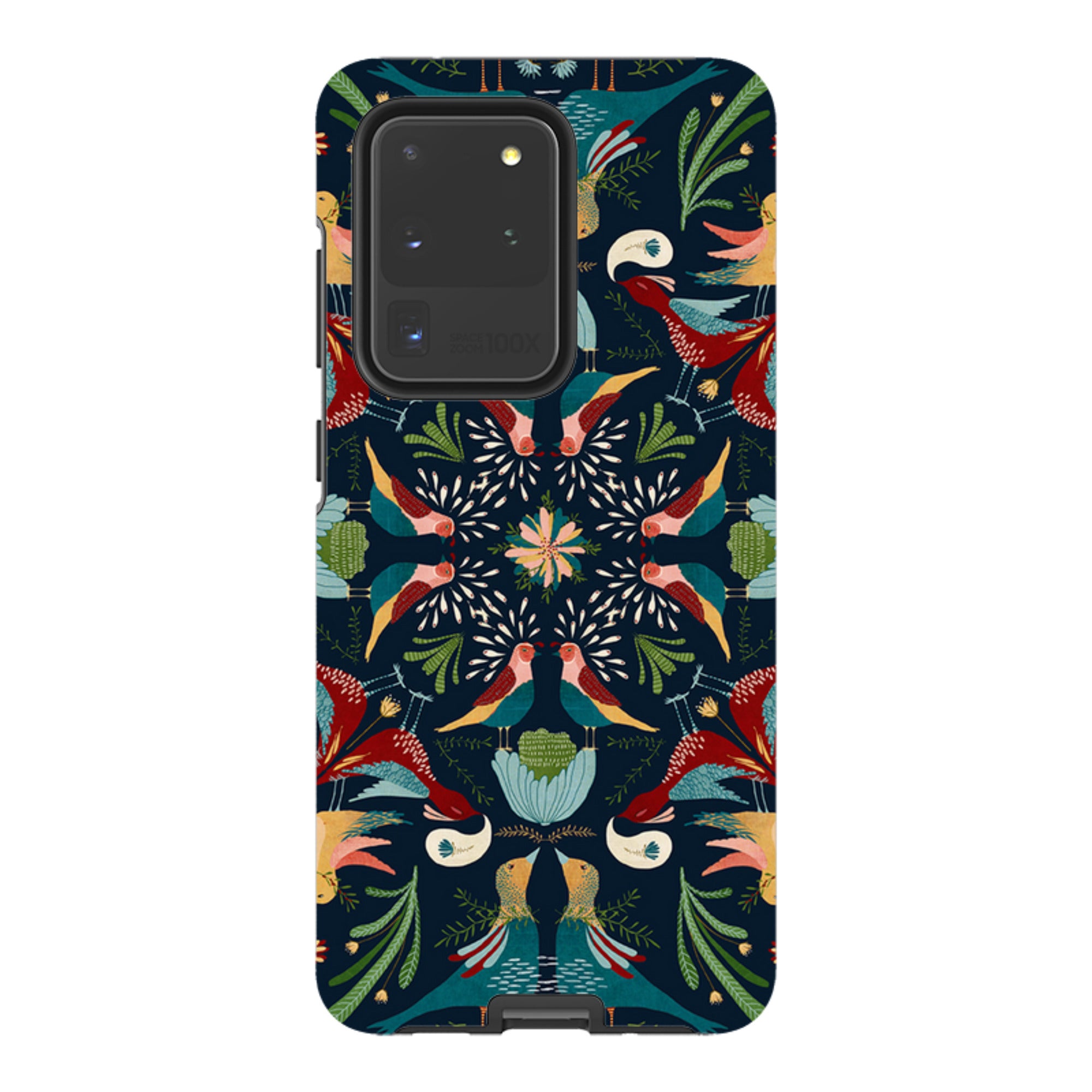 Samsung Tough Case - Navy Hanky By Katherine Quinn