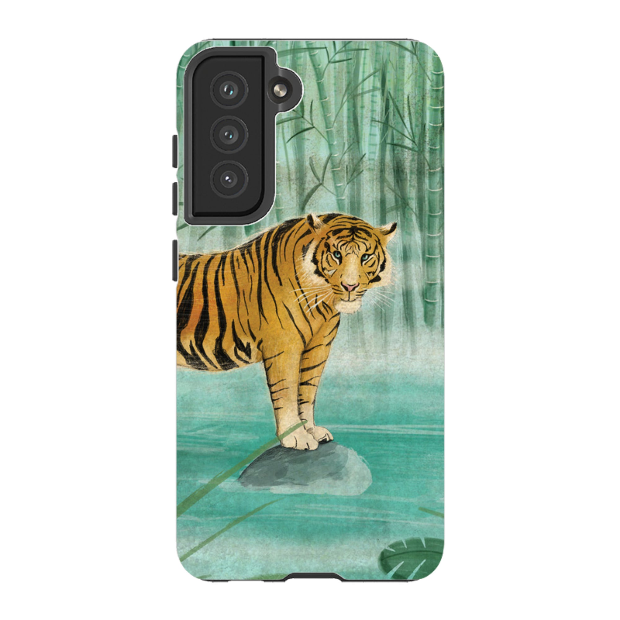 Samsung Tough Case - Tiger By Maja Lindberg