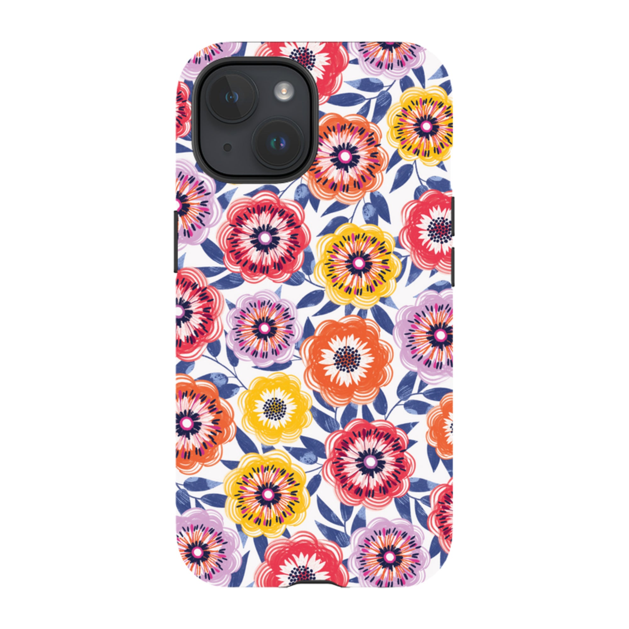 iPhone MagSafe Tough Case -  Bright Blooms I By Ali Brookes
