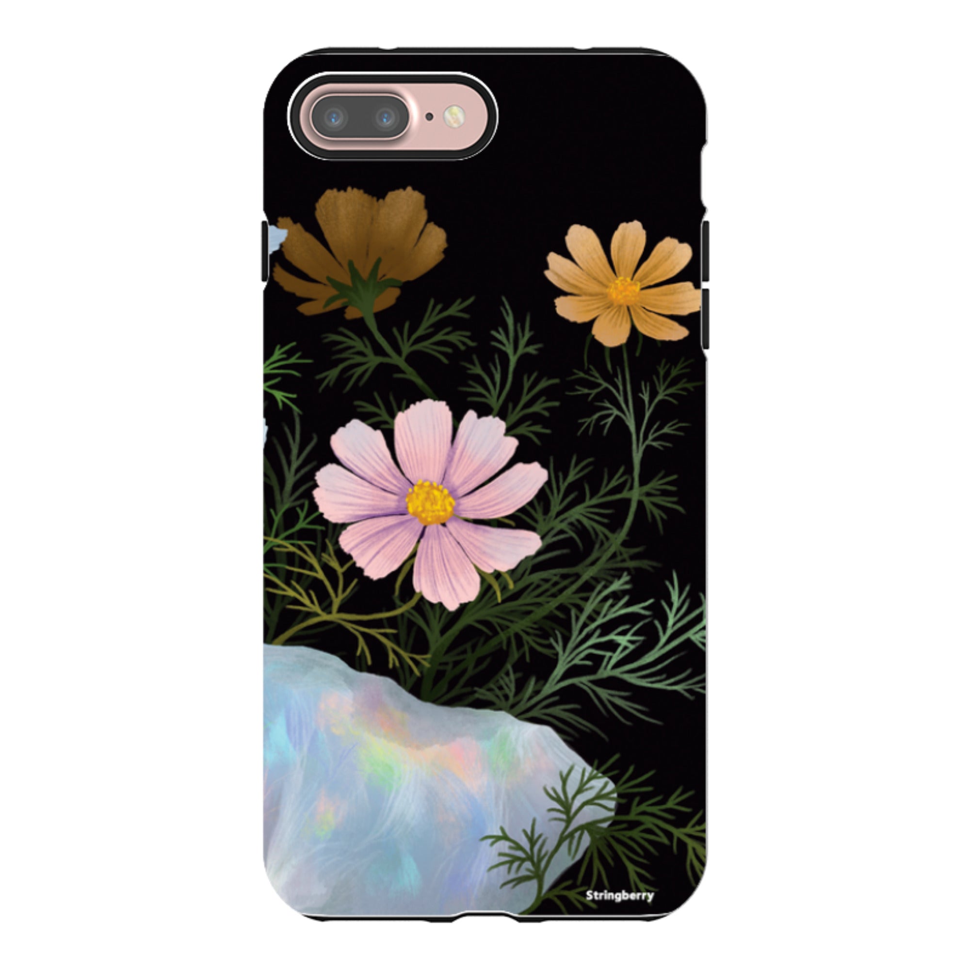 iPhone Tough Case - Opal and Cosmos By Anna Stead