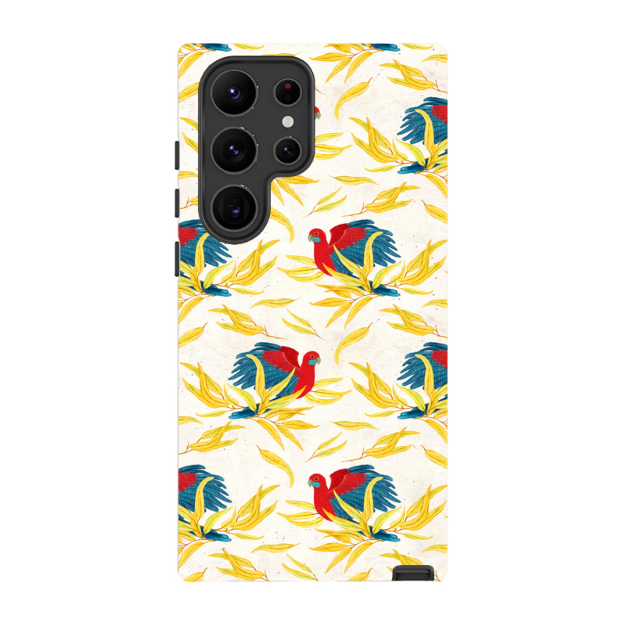 Samsung Tough Case - Crimson Rosella By Katherine Quinn
