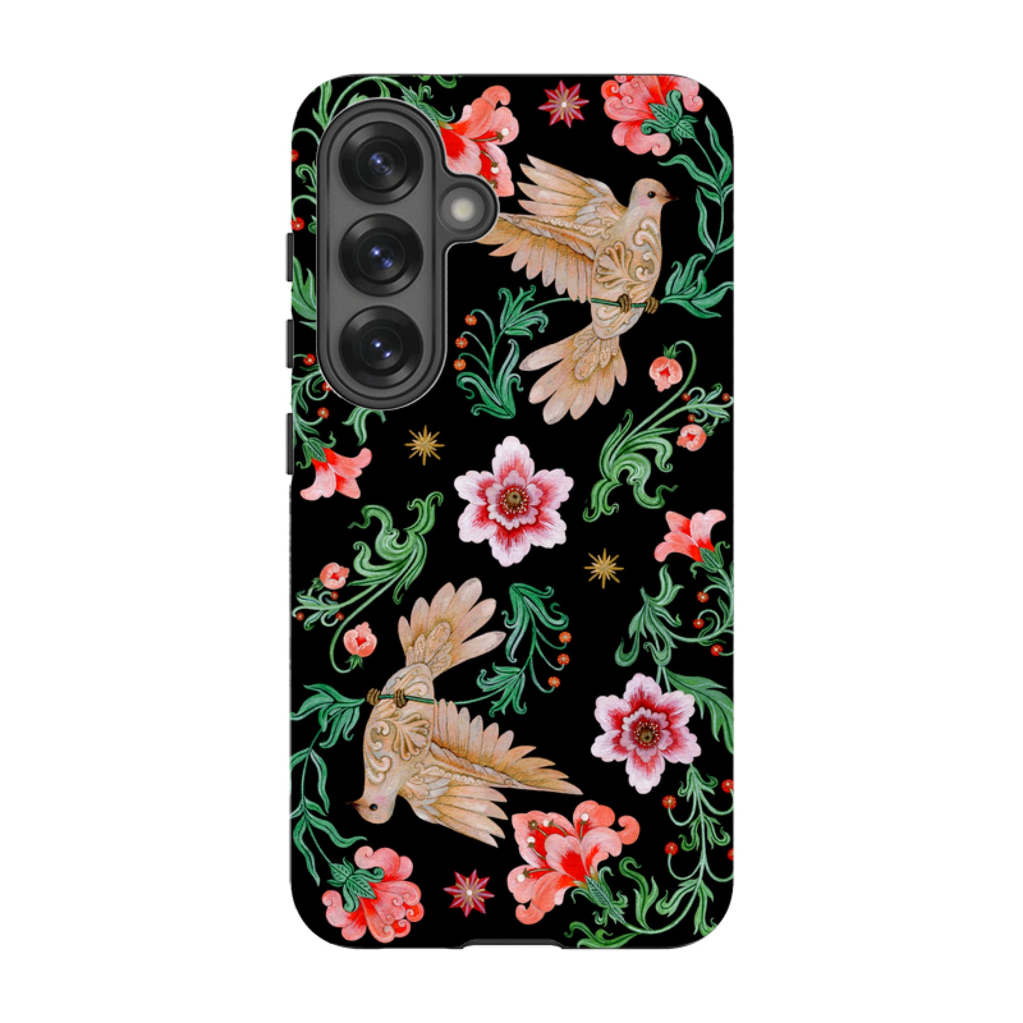 Samsung Tough  Case - Two Turtle Doves By Maria Matos