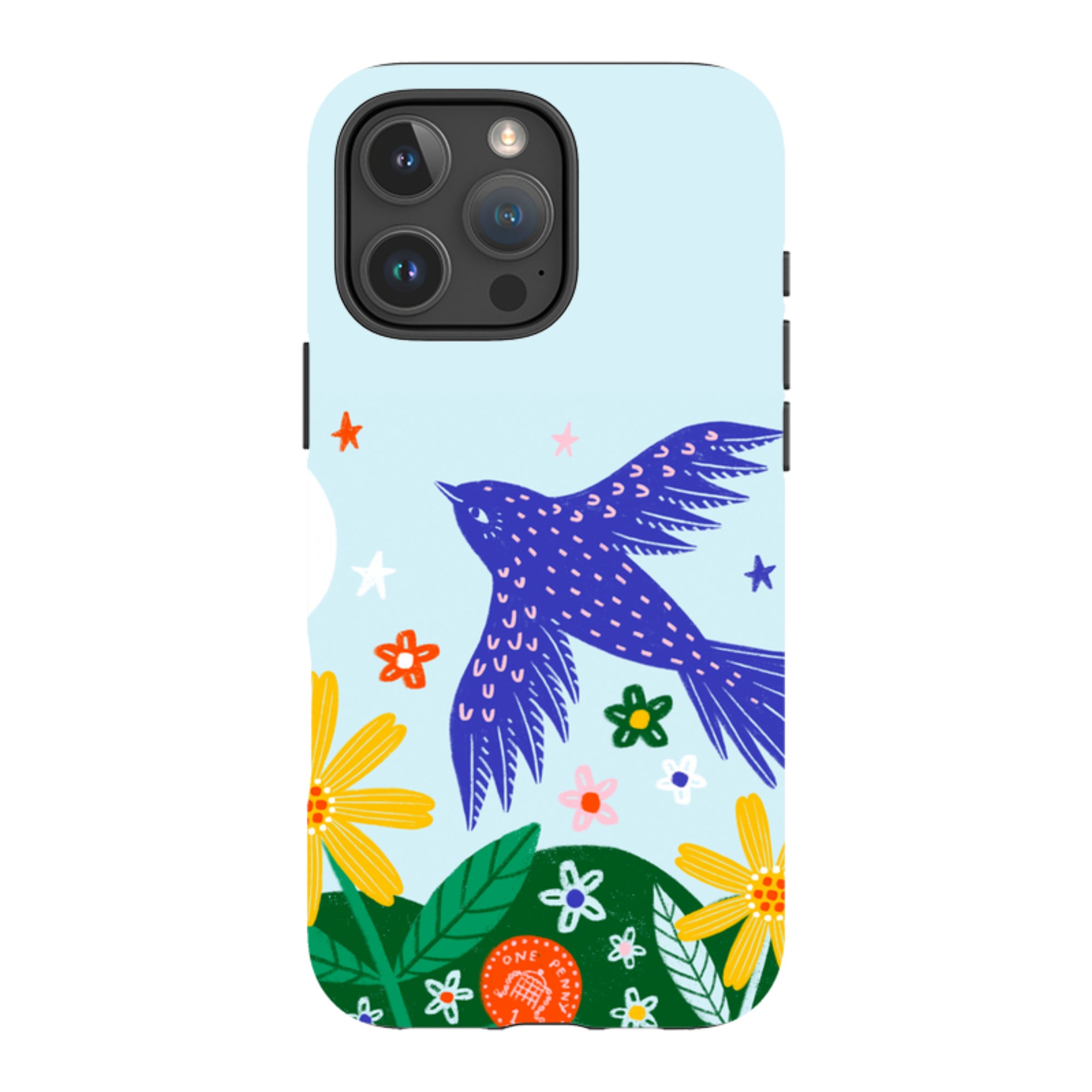iPhone Tough Case - Bird By Lee Foster Wilson
