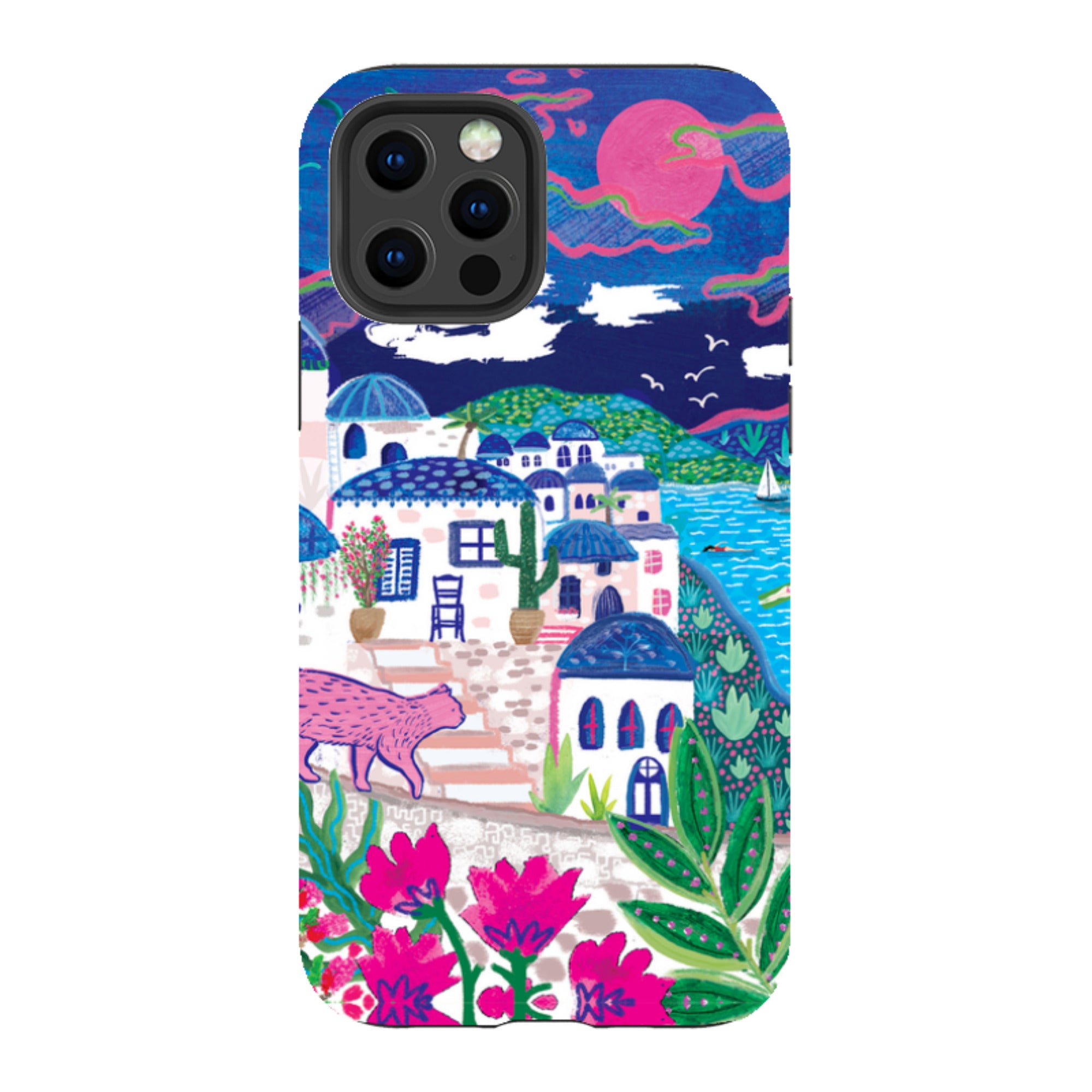 iPhone Tough Case - Sapphire Seas III By Emma Frances Grant