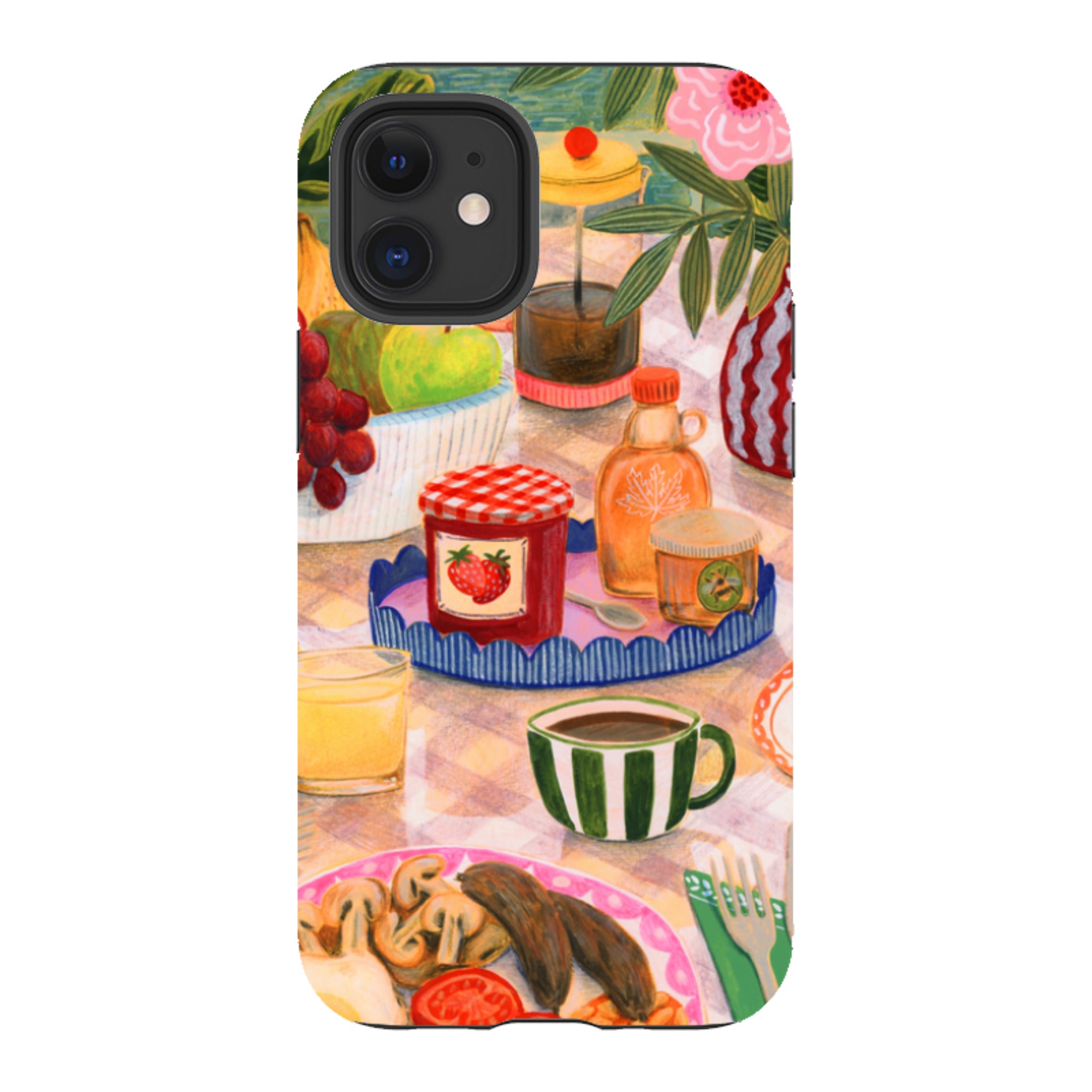 iPhone Tough Case - Holiday Breakfast By Lee Foster Wilson