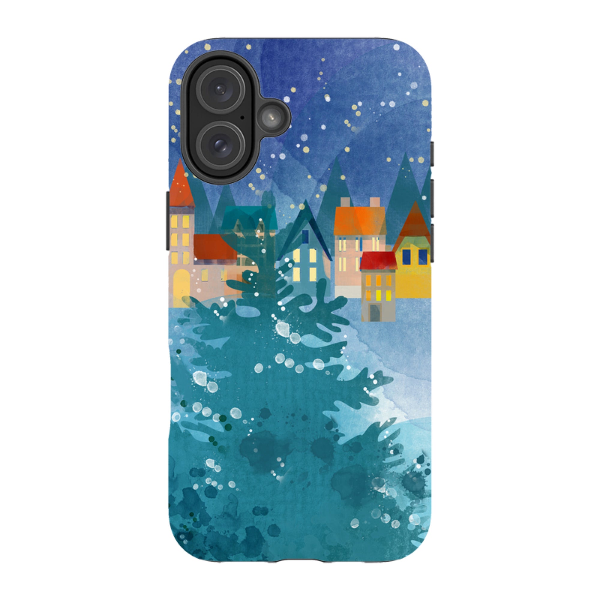 iPhone MagSafe Tough Case - Winter Town