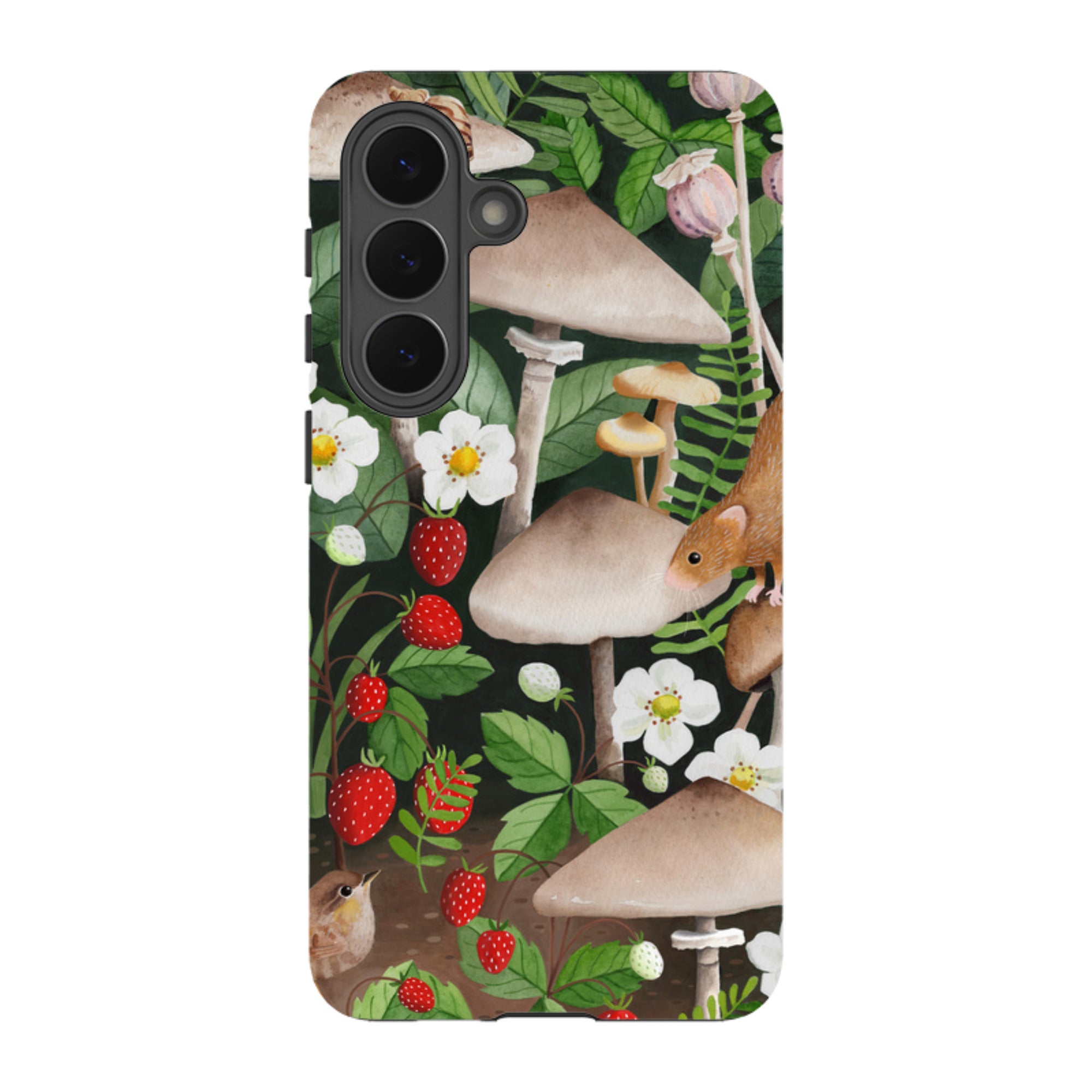 Samsung Tough Case - Strawberry Patch By Bex Parkin