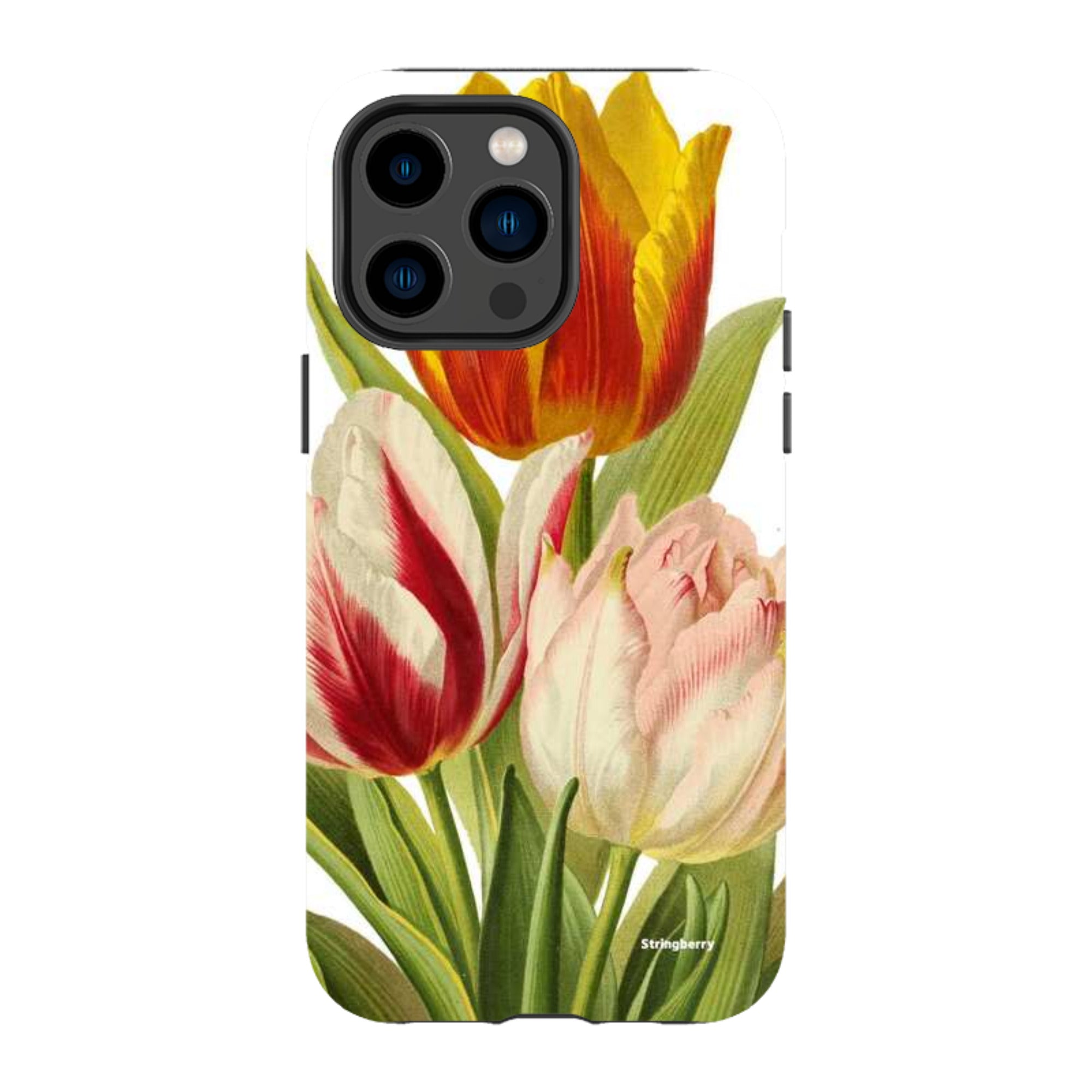 iPhone Tough Case - With Tulips